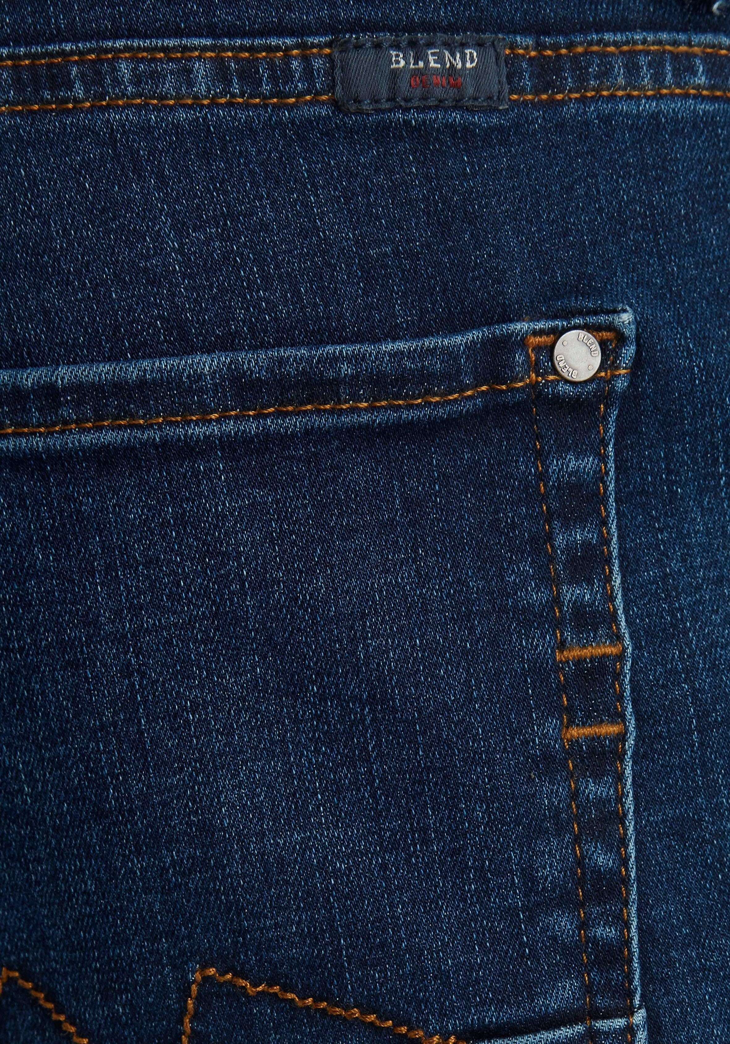 Slim-fit-Jeans Blend darkblue-used Jet Multiflex