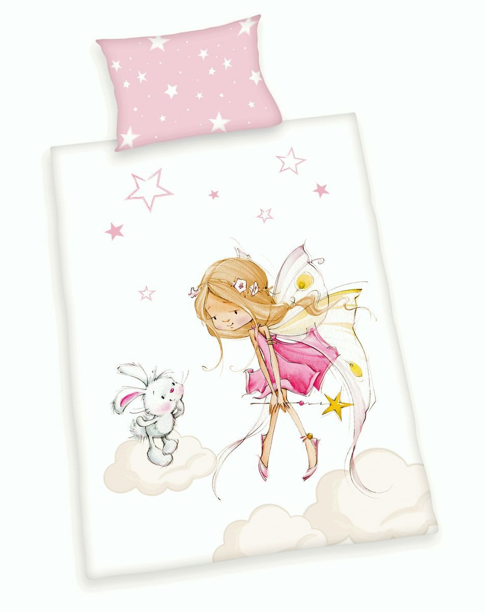 Herding Babybettwäsche 100x135cm Little Fairy Zauberhafte günstig online kaufen