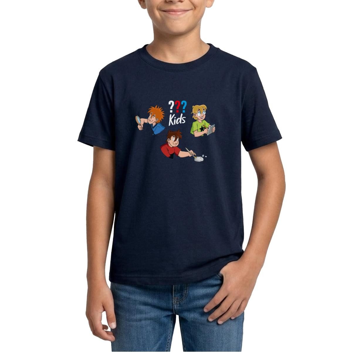 T-Shirt Die Drei Fragezeichen Kids Detektive Teenager T-Shirt