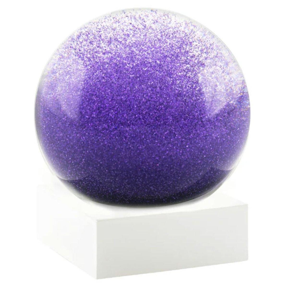 Cool Snow Globes Schneekugel Schneekugel Serenity Sphere Purple