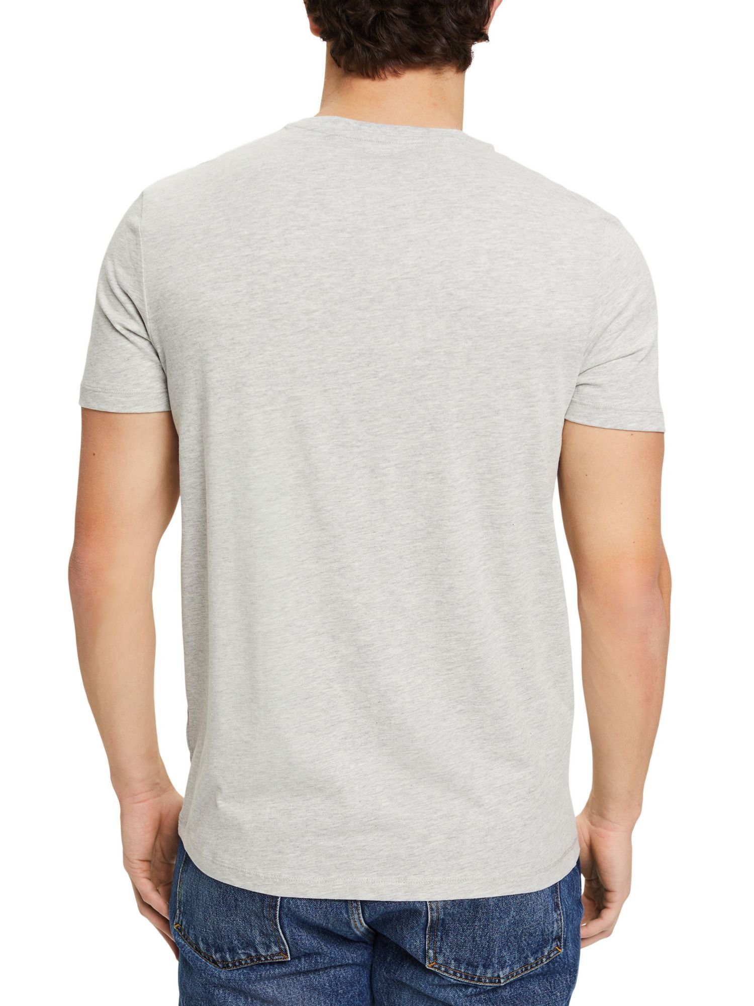 nachhaltiger edc aus Print-T-Shirt by (1-tlg) Esprit Baumwolle T-Shirt