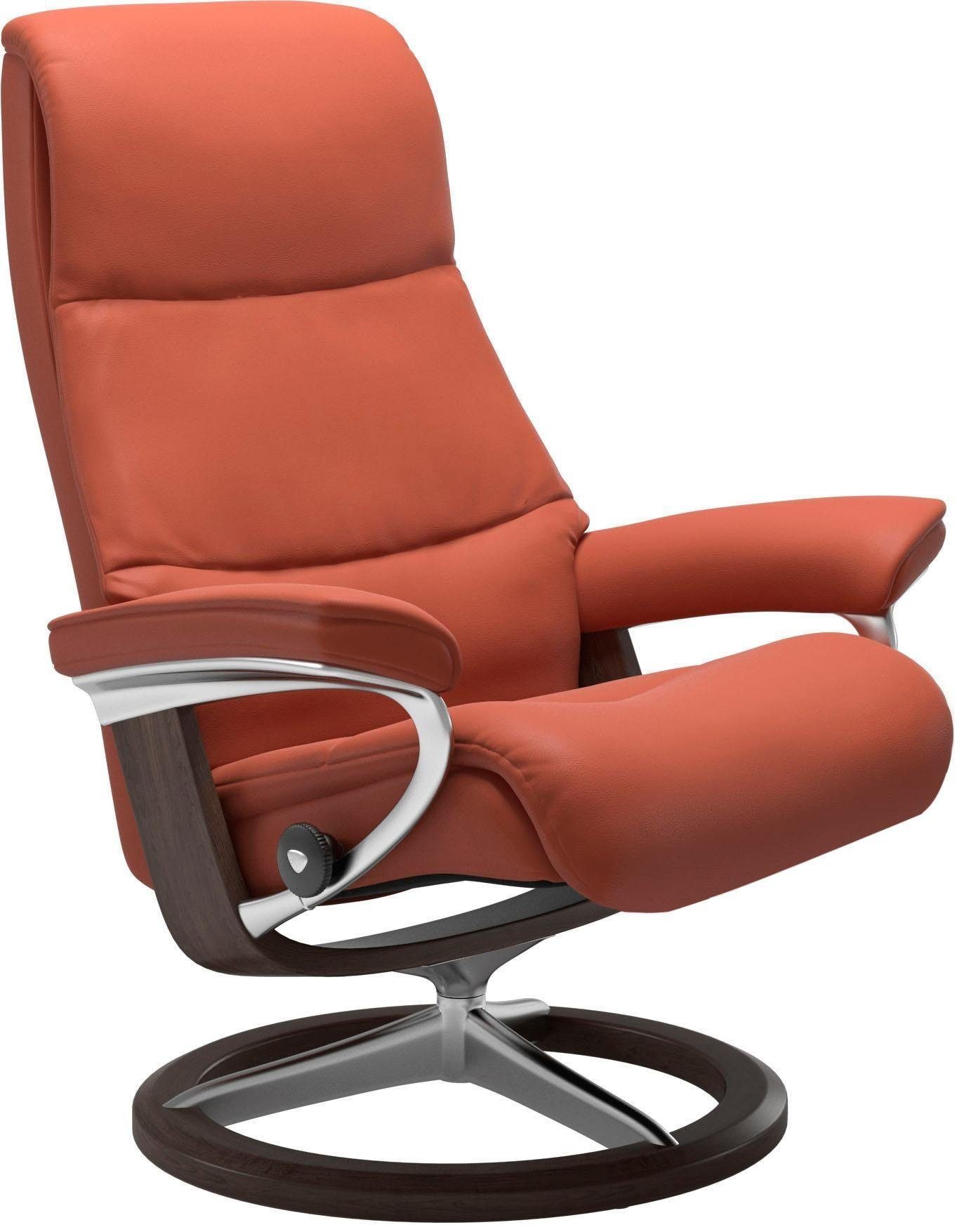Stressless® Relaxsessel View, mit Signature S,Gestell Größe Base, Wenge