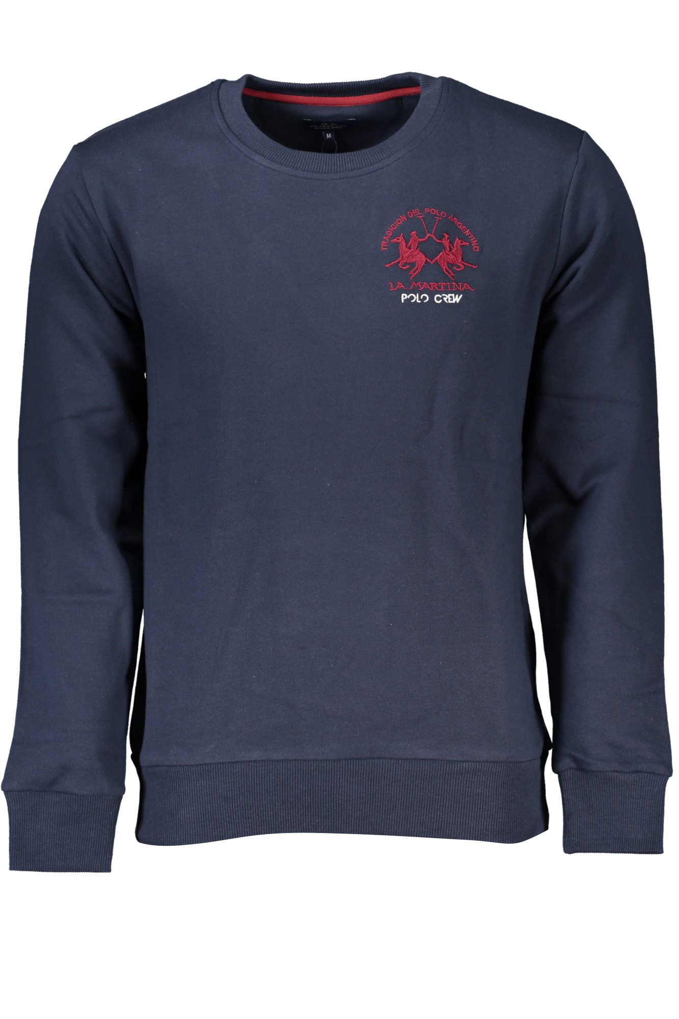 La Martina Sweatshirt Herren-Pullover Blau: Gefüttertes Sweatshirt mit
