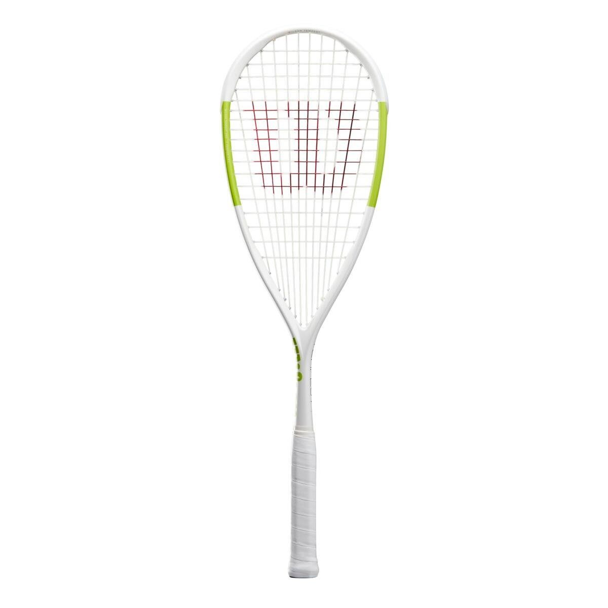 Squashschläger Tempest Pro (135g/sehr kopflastig) weiss/grün - besaitet