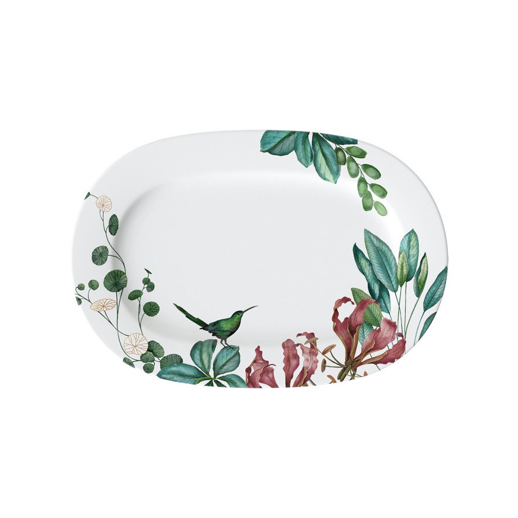 Villeroy & Boch Signature Servierplatte Avarua Platte oval 41x28,5x2,5cm, Porzellan, (1-tlg)