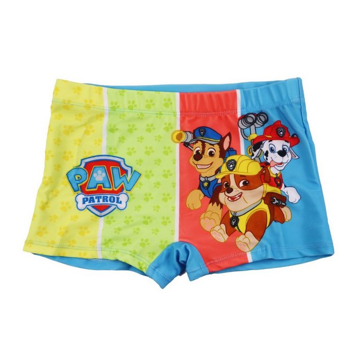 PAW PATROL Badehose Paw Patrol Chase Marshall Rubble Kinder Jungen Schwimmhose Gr. 98 bis 128