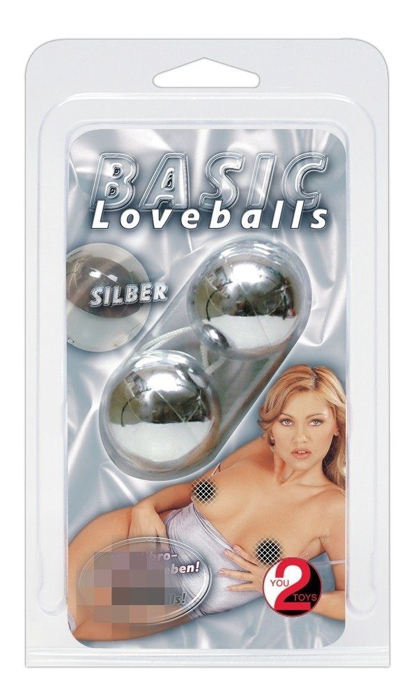 You2Toys Liebeskugeln You2Toys- Basic Loveballs Silber