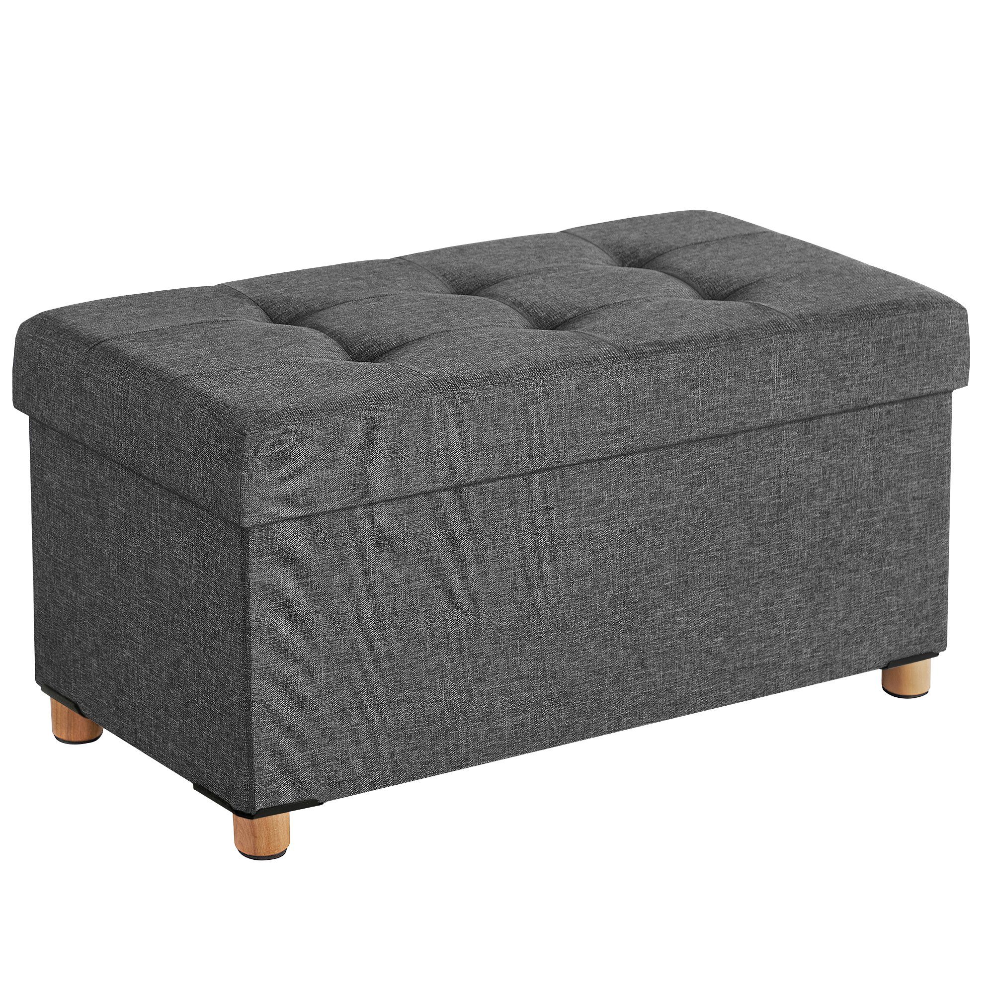SONGMICS Sitzbank sitzhocker, 76/110cm mit Stauraum, günstig online kaufen