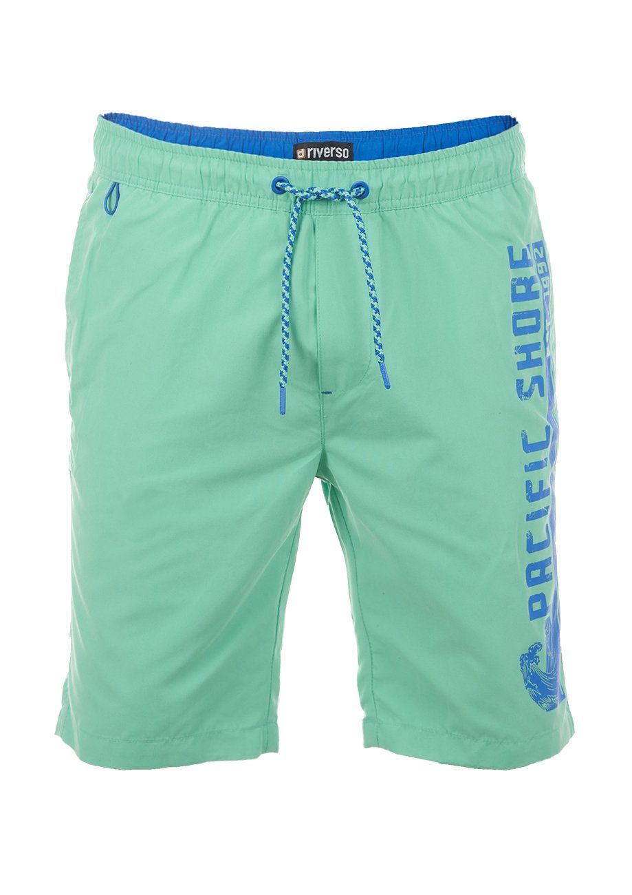 riverso Badeshorts Herren Badehose RIVJannik Regular Fit (1-St) Sportshorts mit Kordelzug