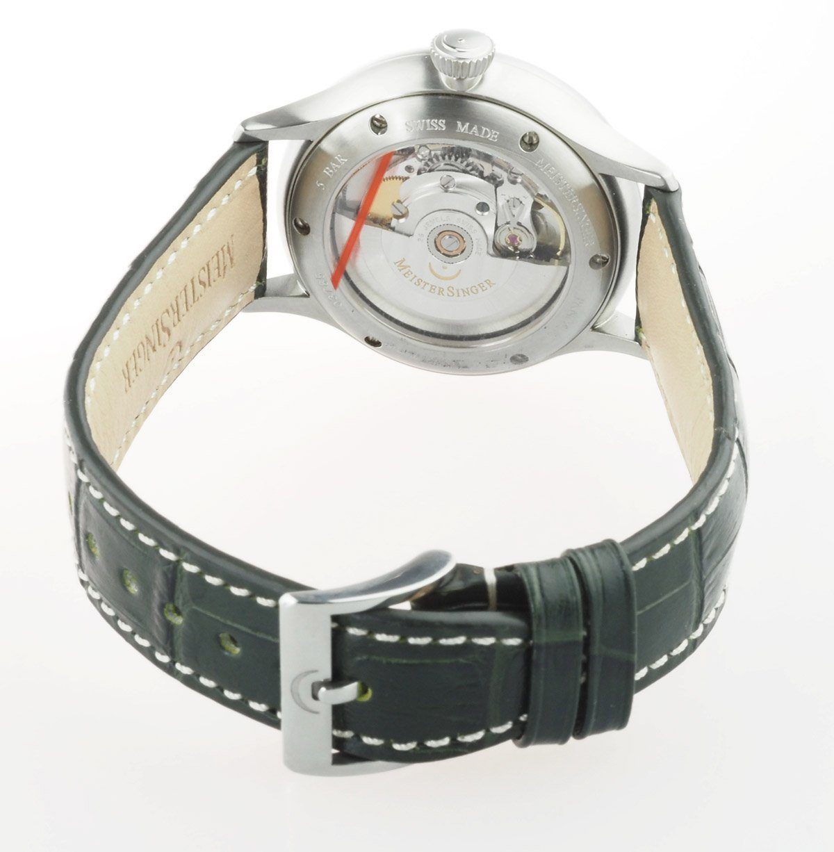 Made Meistersinger Herren Automatikuhr Einzeiger Uhr Automatik 40MM, PDD9Z17S PANGAEA DAY DATE Swiss Uhr