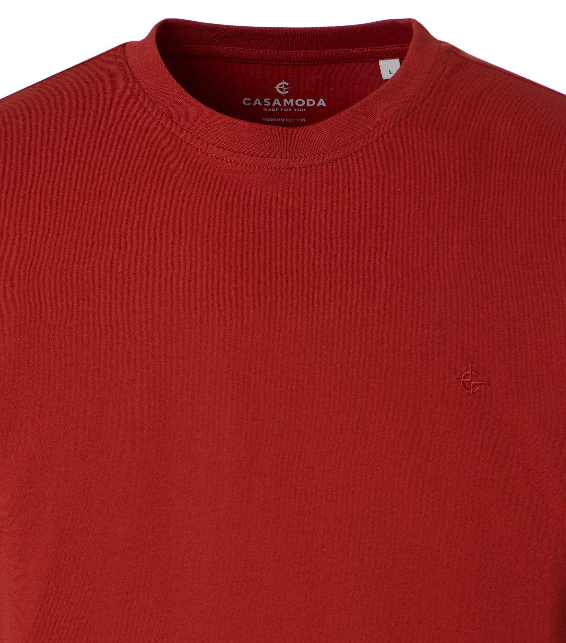 CASAMODA T-Shirt CASAMODA T-Shirt uni – Bild 3 von 4