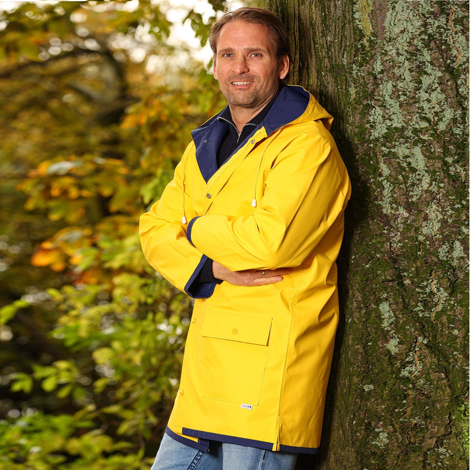 FRIESEN Friesennerz Regenjacke Original Büro oder Watt? - Unisex Regenmantel Erwachsene und Kinder Herren