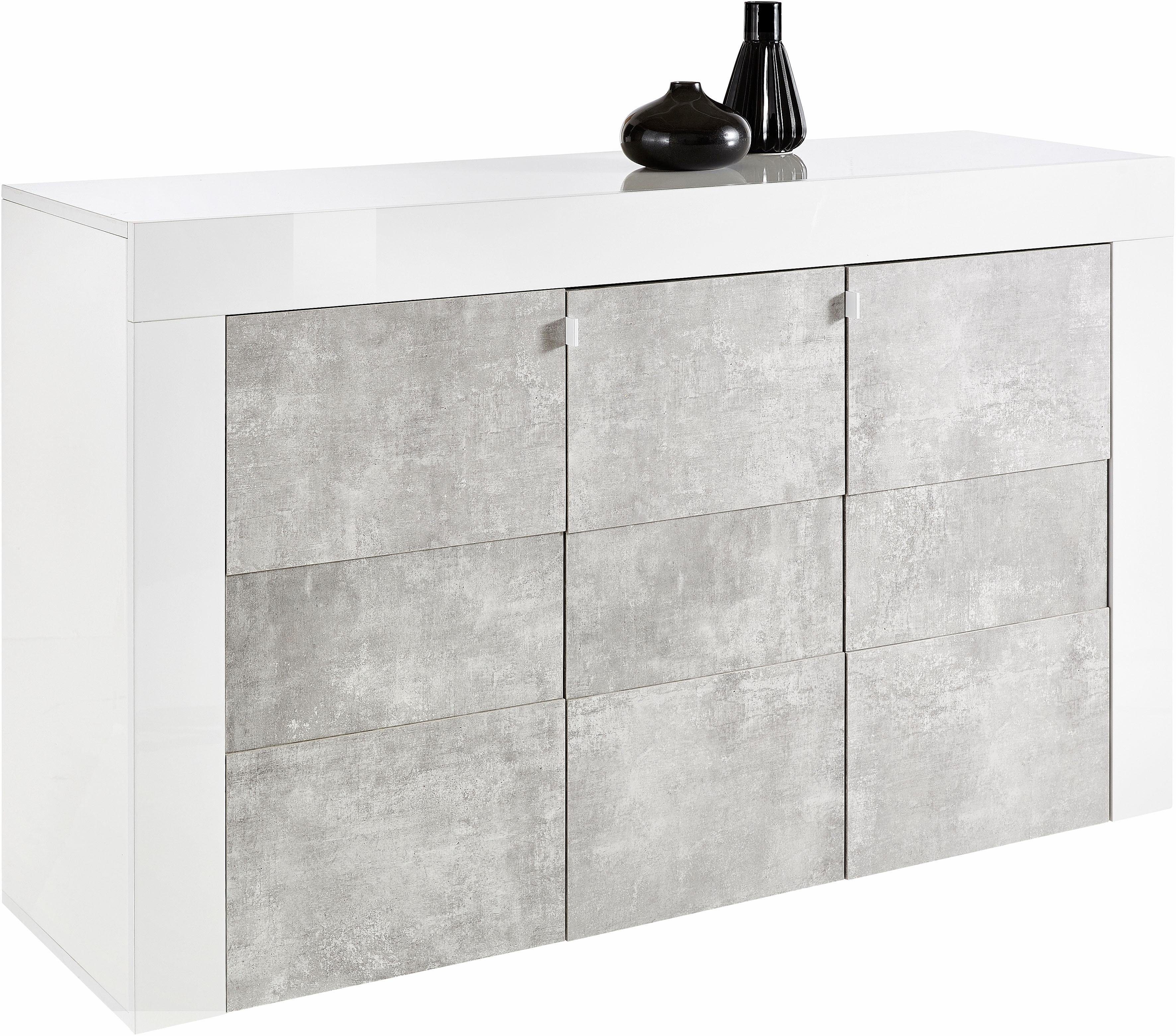 Sideboard EASY von LC in weiß Lack