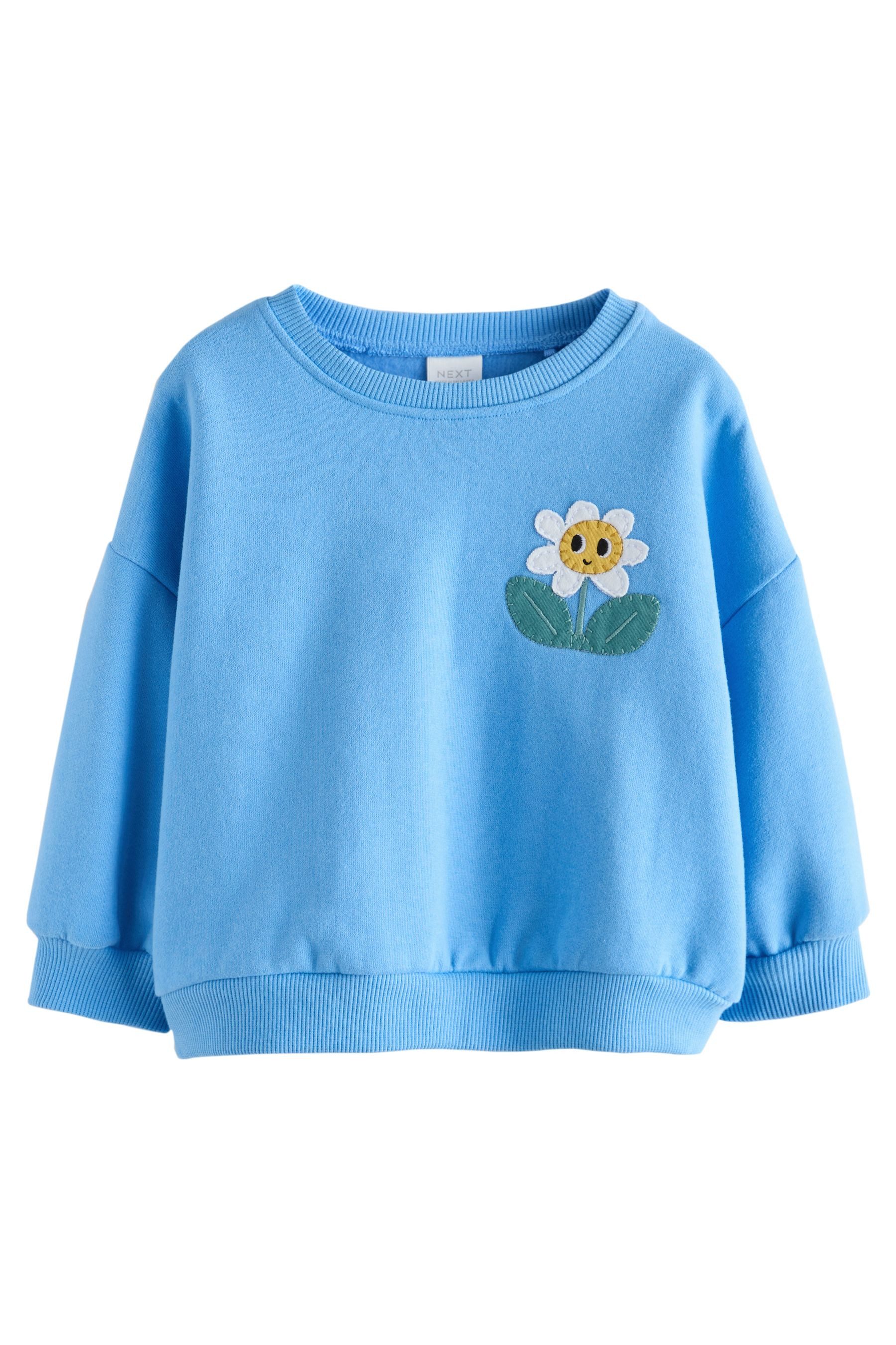 Next Sweater Sweatshirt mit Rundhalsausschnitt (1-tlg)