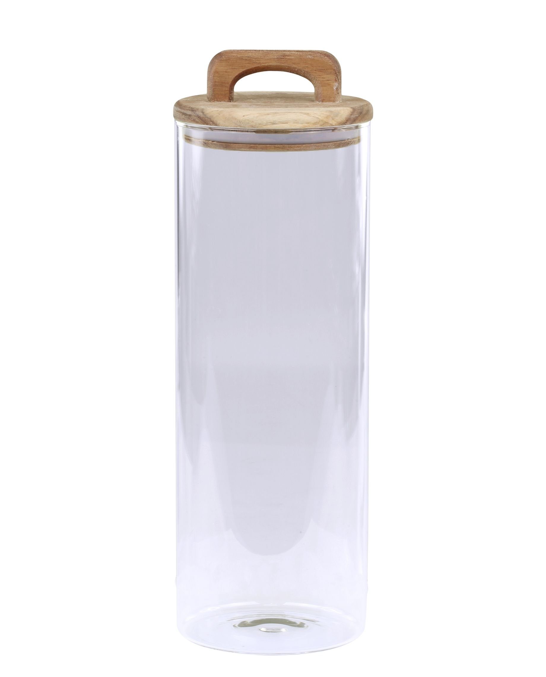 Chic Antique Vorratsdose Chic Antique - Vorratsglas Vorratsdose mit Deckel Größe: H30/D10cm - Transparent-H30cm_2,0L
