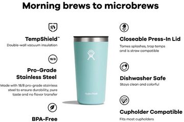 Hydro Flask Coffee-to-go-Becher 12 OZ ALL AROUND TUMBLER, Edelstahl, doppelwandige TempShield™-Vakuumisolierung, 350 ml