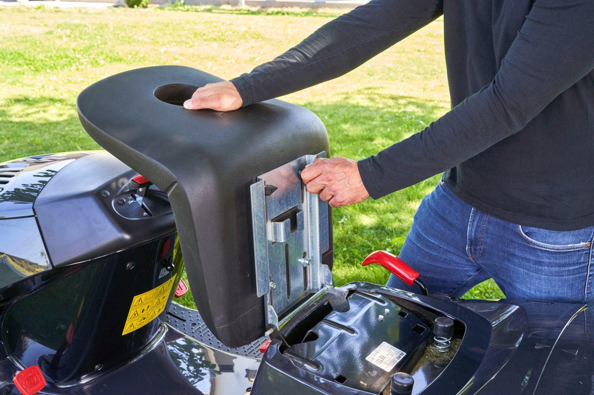 AL-KO Rasentraktor Benzin-Rasentraktor Comfort 18-103.4 HD-A V2, 103 cm Schnittbreite, 2 Zylinder