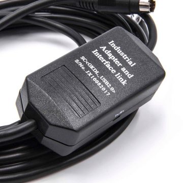 vhbw passend für Allen Bradley MicroLogix 1000, 1200, 1400, 1100, 1500 USB-Kabel