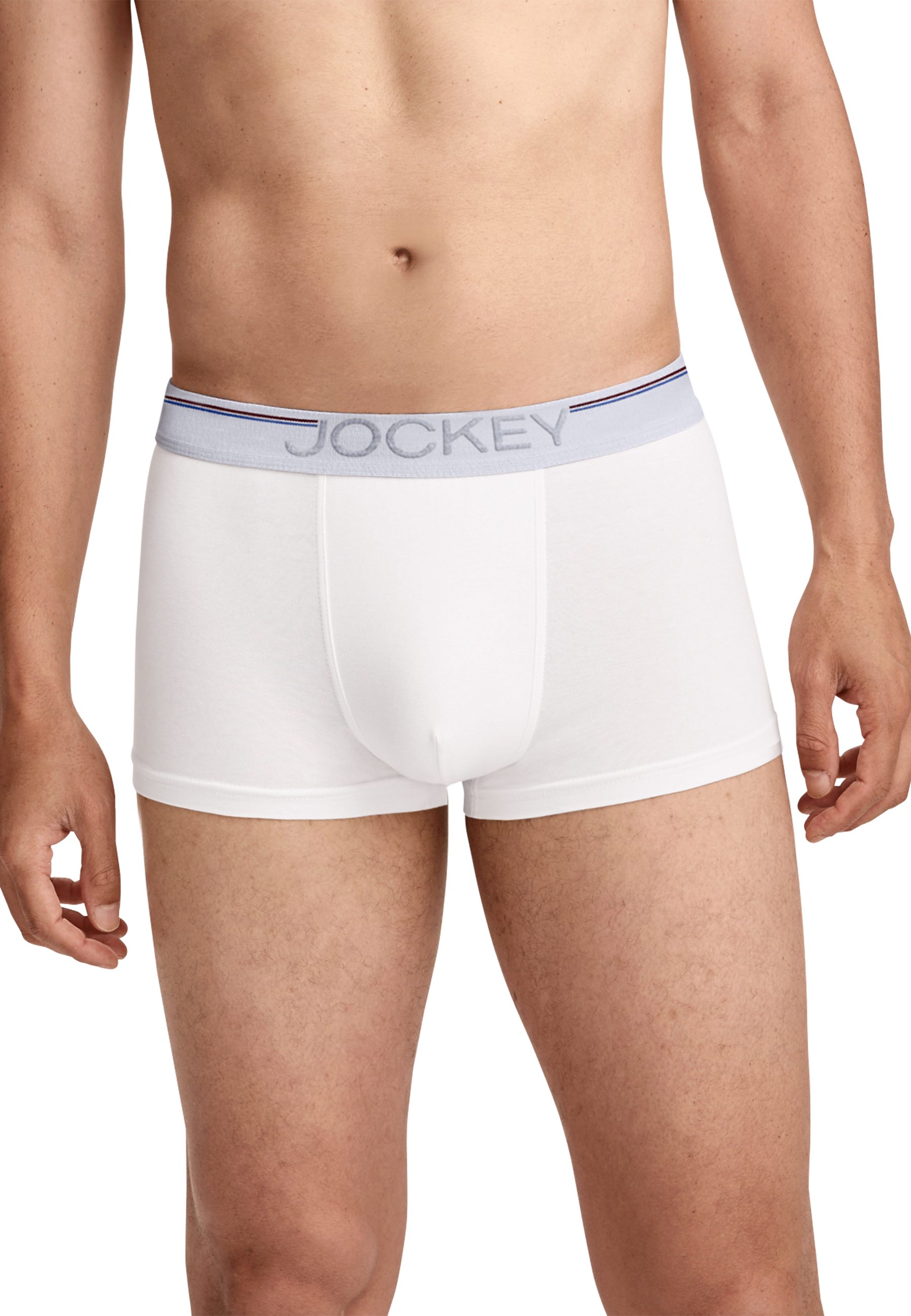 Jockey Trunk Cotton Stretch (3er Pack) atmungsaktiv, passgenau mit Stretchanteil