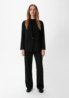 Comma Blusenblazer Blazer aus Viskosestretch Teilungsnähte