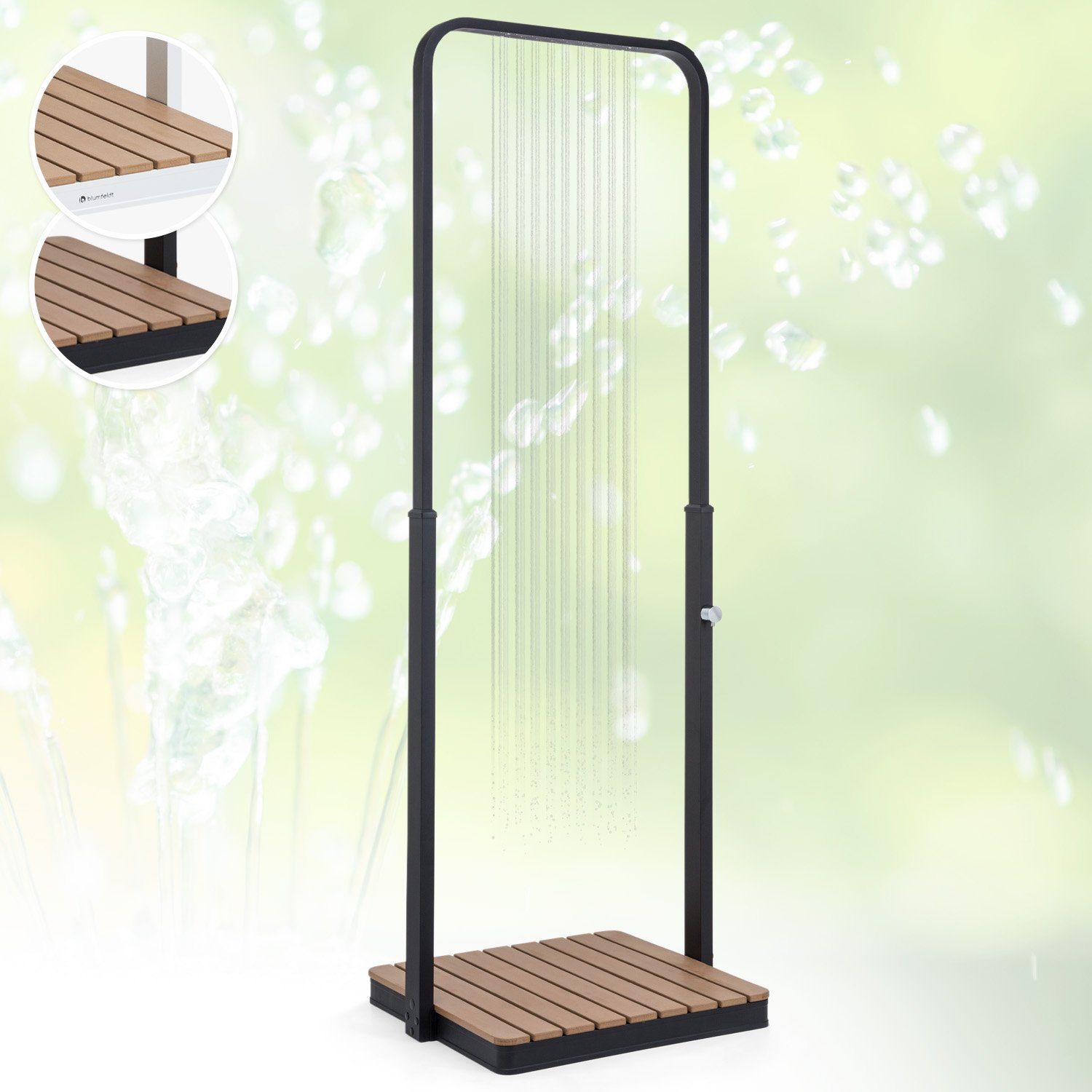 blumfeldt Gartendusche Sumatra Breeze Square Gartendusche günstig online kaufen