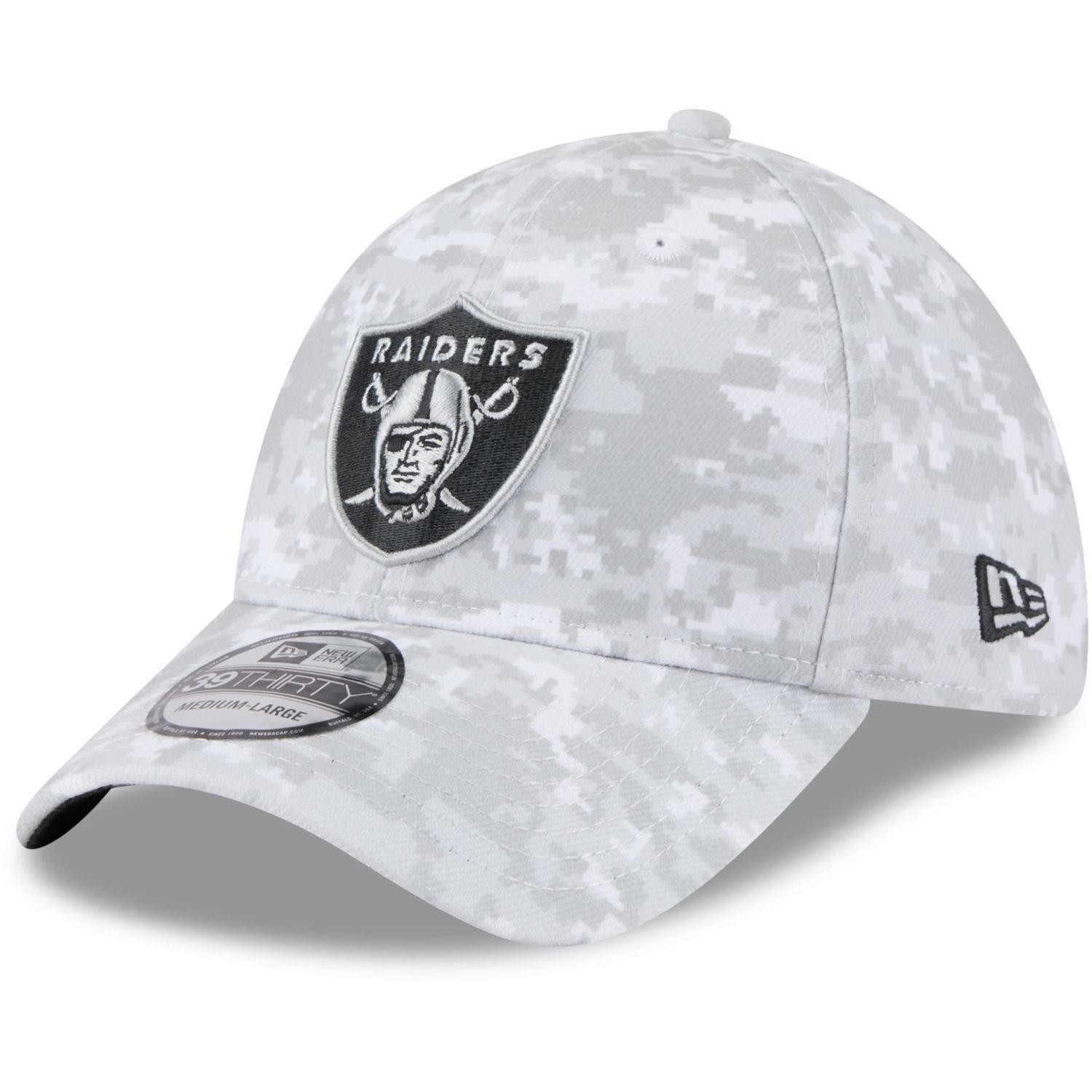 New Era Flex Cap 39Thirty Salute to Service Las Vegas Raiders