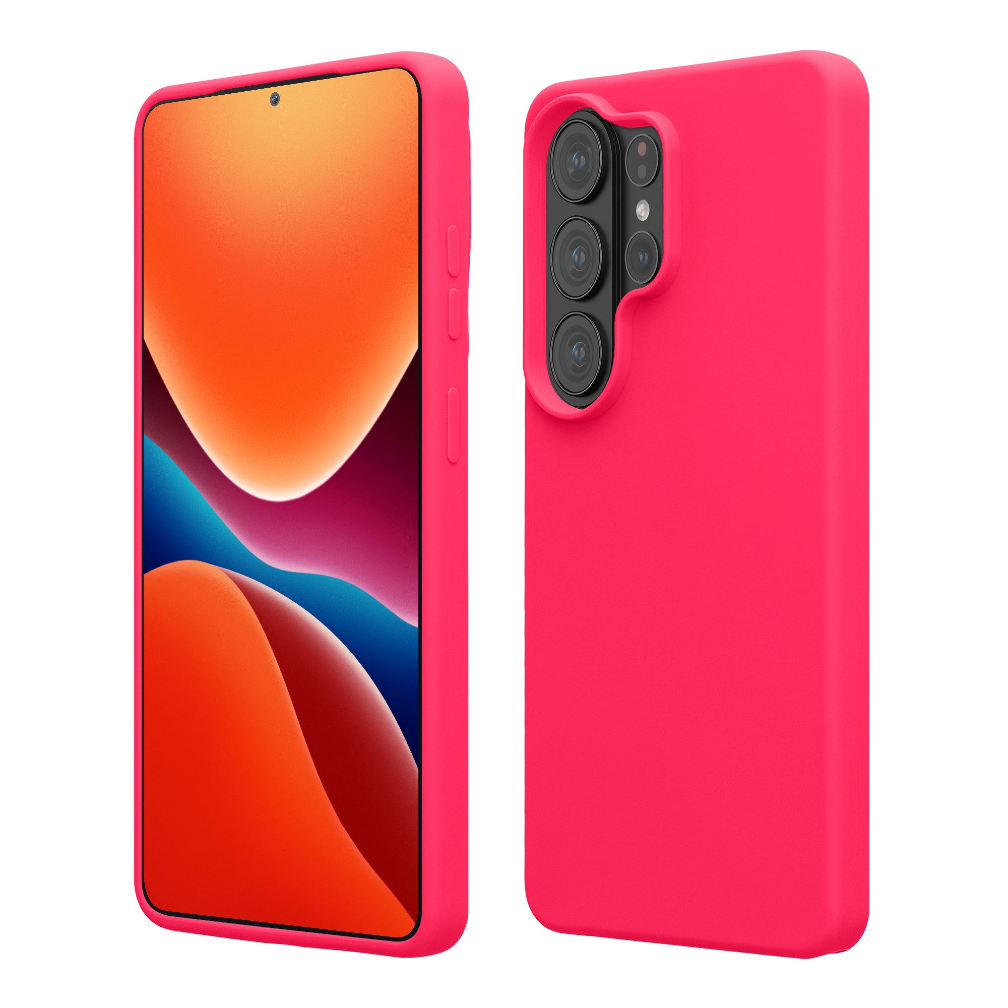 kwmobile Smartphone-Hülle Handyhülle für Samsung Galaxy S26 Ultra Hülle, Weiches Handy Silikon Case - Schutzhülle Cover