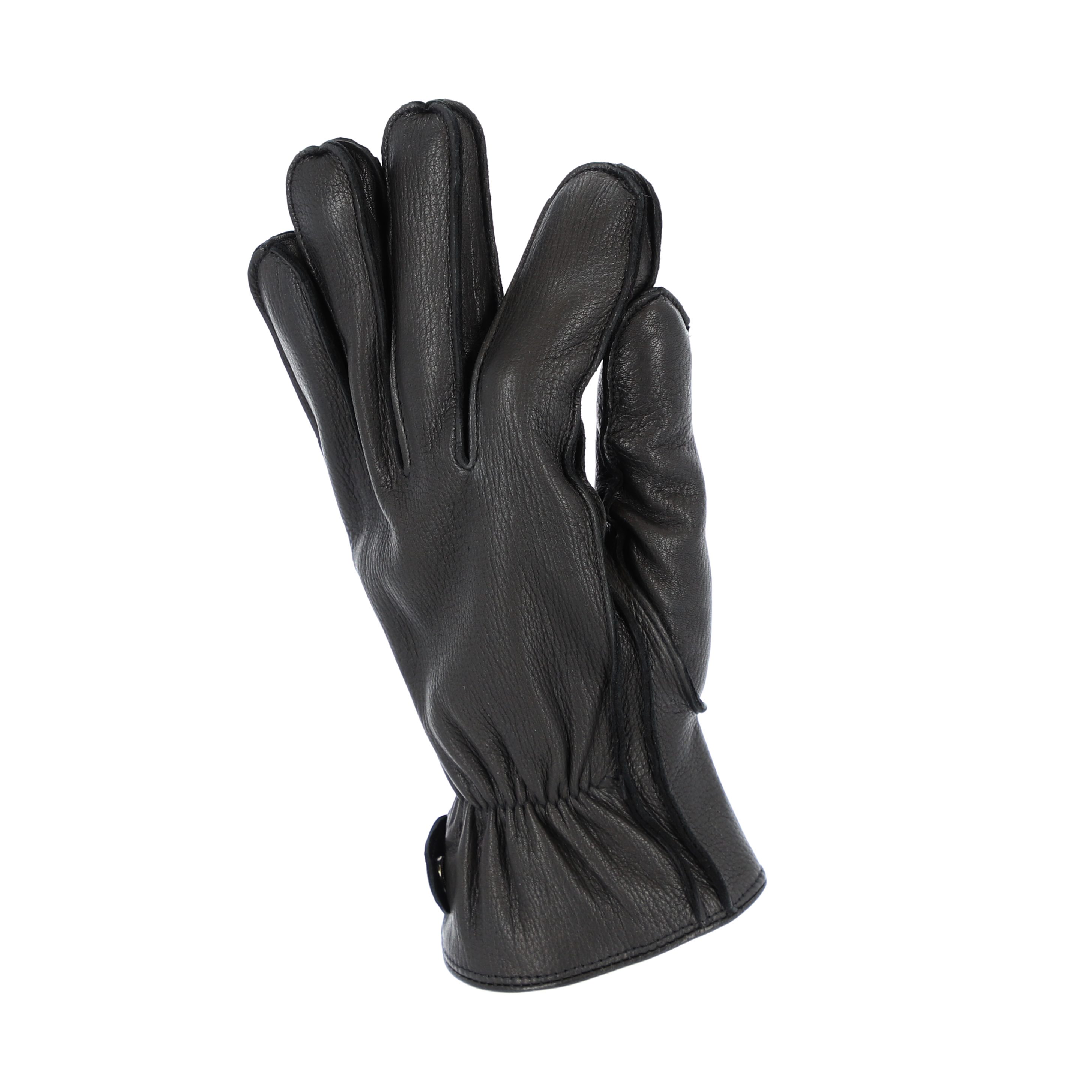 halsüberkopf Accessoires Lederhandschuhe ultraweich Lederhandschuh schwarz