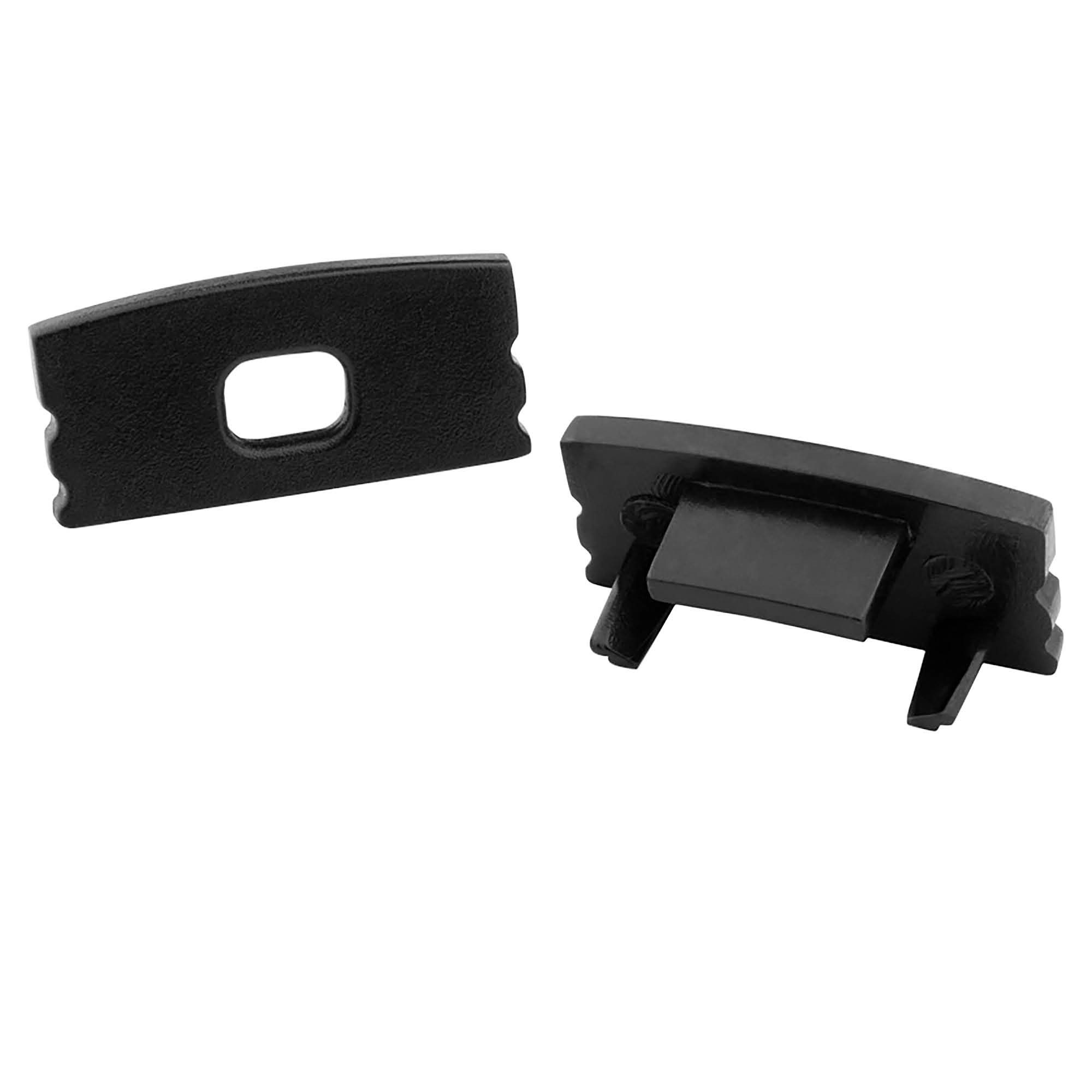 tktrading24 LED-Stripe-Profil A17 LED Aluprofil Schwarz mit Abdeckung - Premium LED-Profil