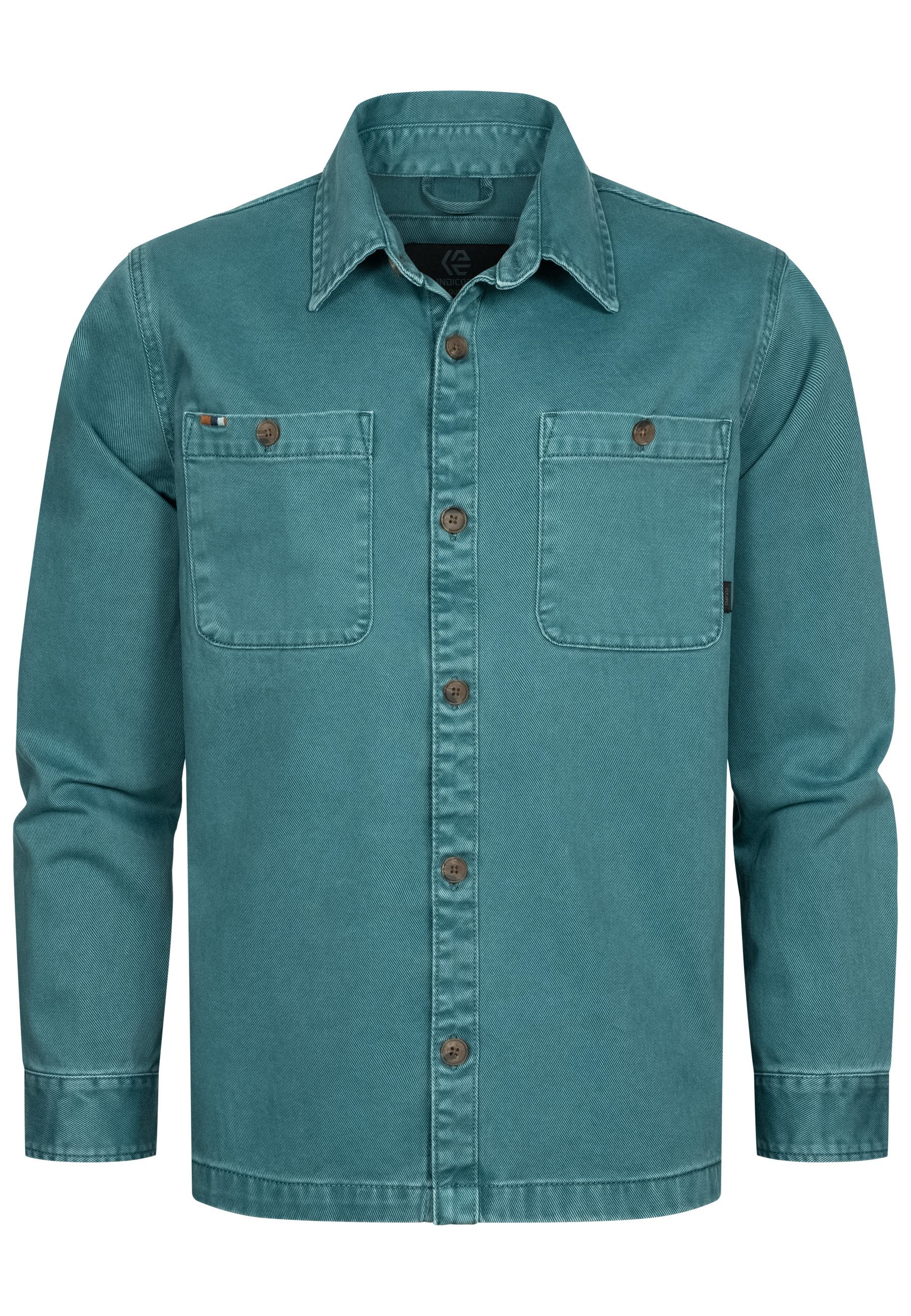 Indicode Sommerjacke INBrendan mit klassischem Hemdkragen günstig online kaufen