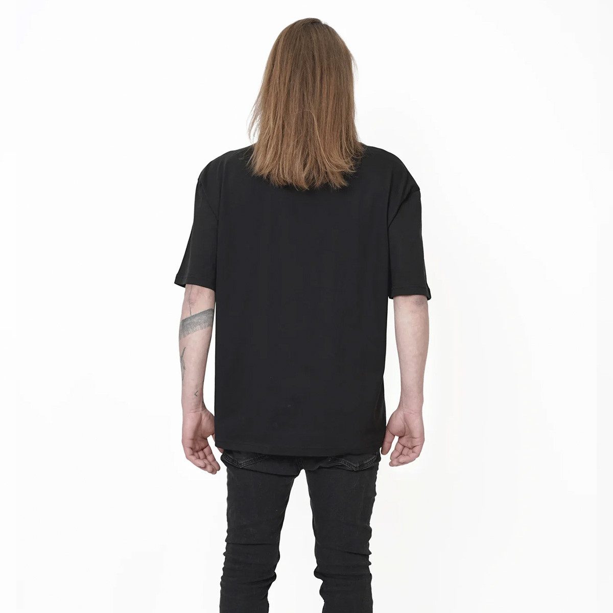 SILVERSTEIN OFFICIAL T-Shirt Black "Red Basic" Herren Damen Unisex Oversized T-Shirt