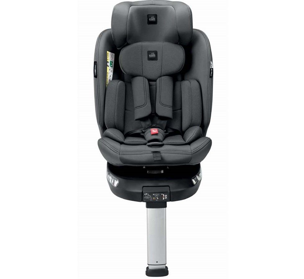 CAM Autokindersitz CAM Sosta I-Size Reboarder Auto-Kindersitz Mitwachsender Autositz, Isofix & Stützfuß – stabile und sichere Befestigung im Fahrzeug