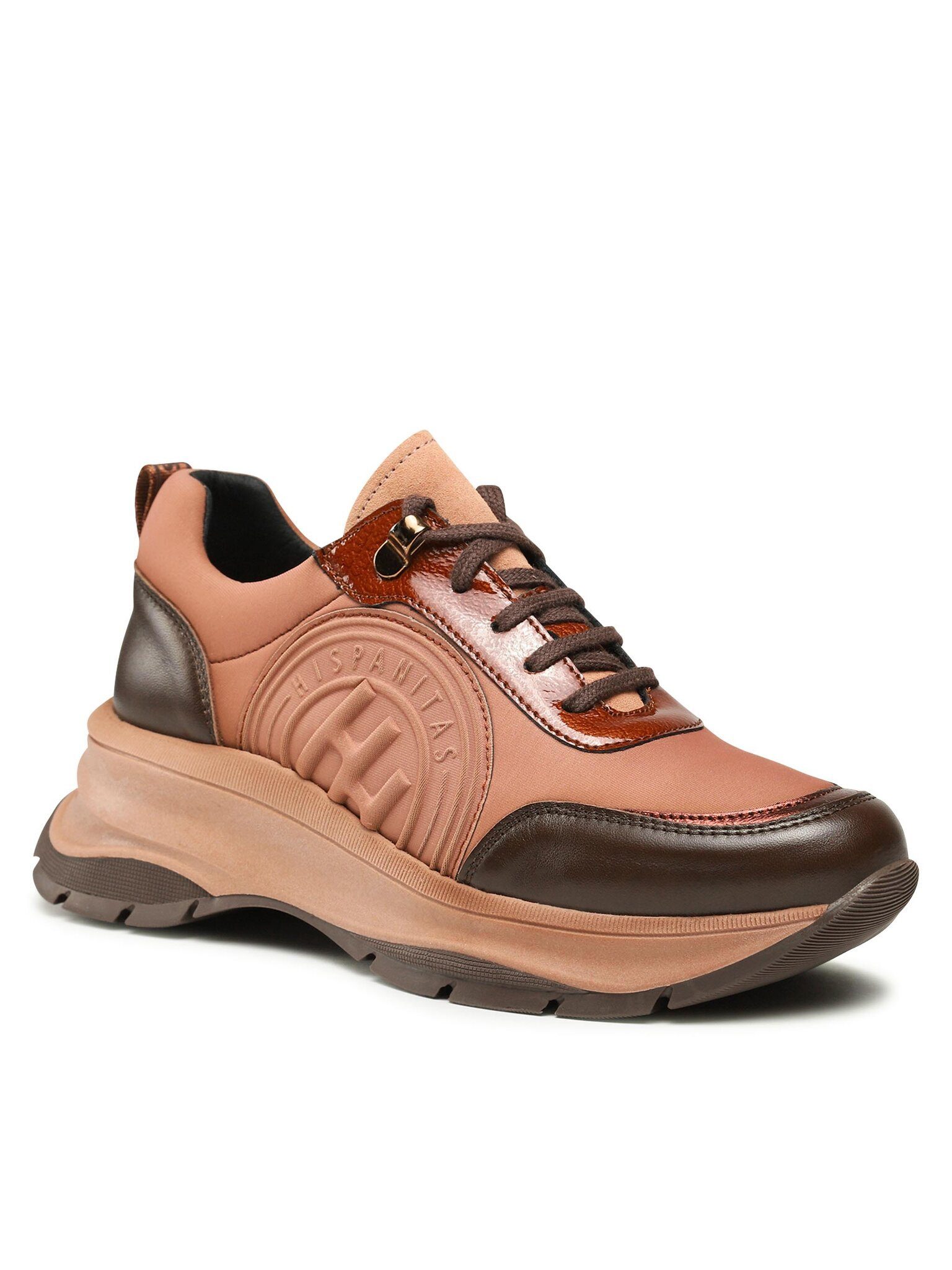 Hispanitas Sneakers Alaska-I3 HI233092 Cacoa/Apricot Sneaker