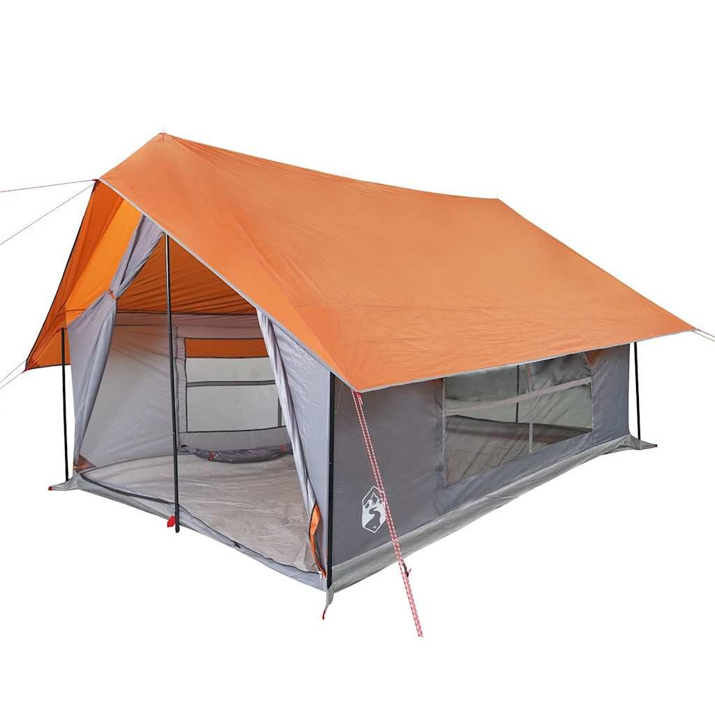 vidaXL Kuppelzelt Campingzelt 5 Personen Grau günstig online kaufen