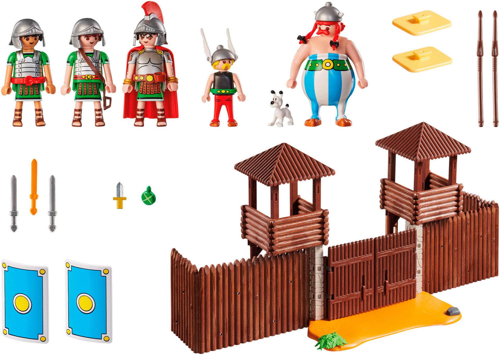 Playmobil® Römerlager (71542), Asterix Konstruktions-Spielset, (181 St), Ma günstig online kaufen