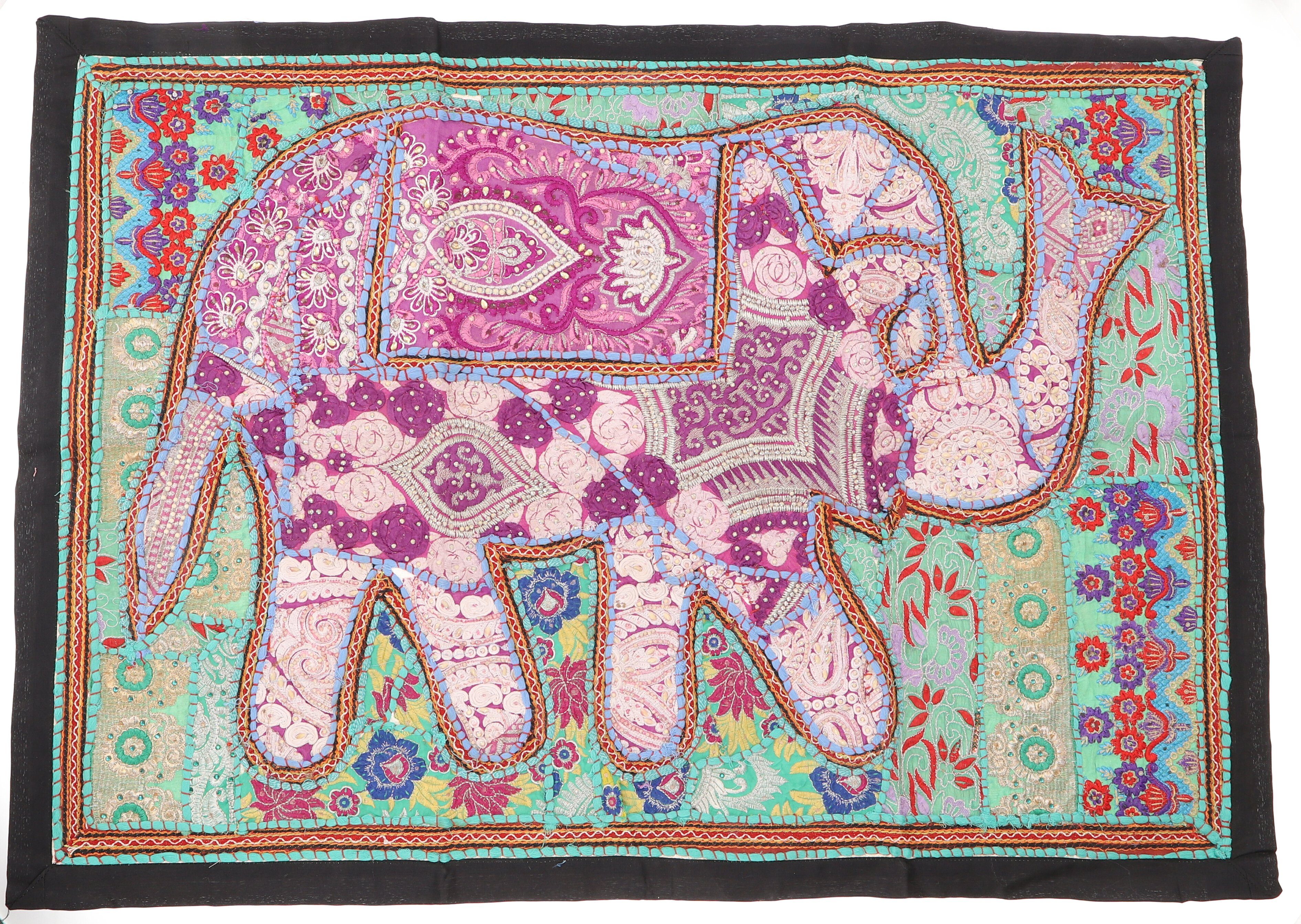 Wandteppich Orientalischer Elefant Tischläufer, mm Guru-Shop, Höhe: 95 Wandbehang