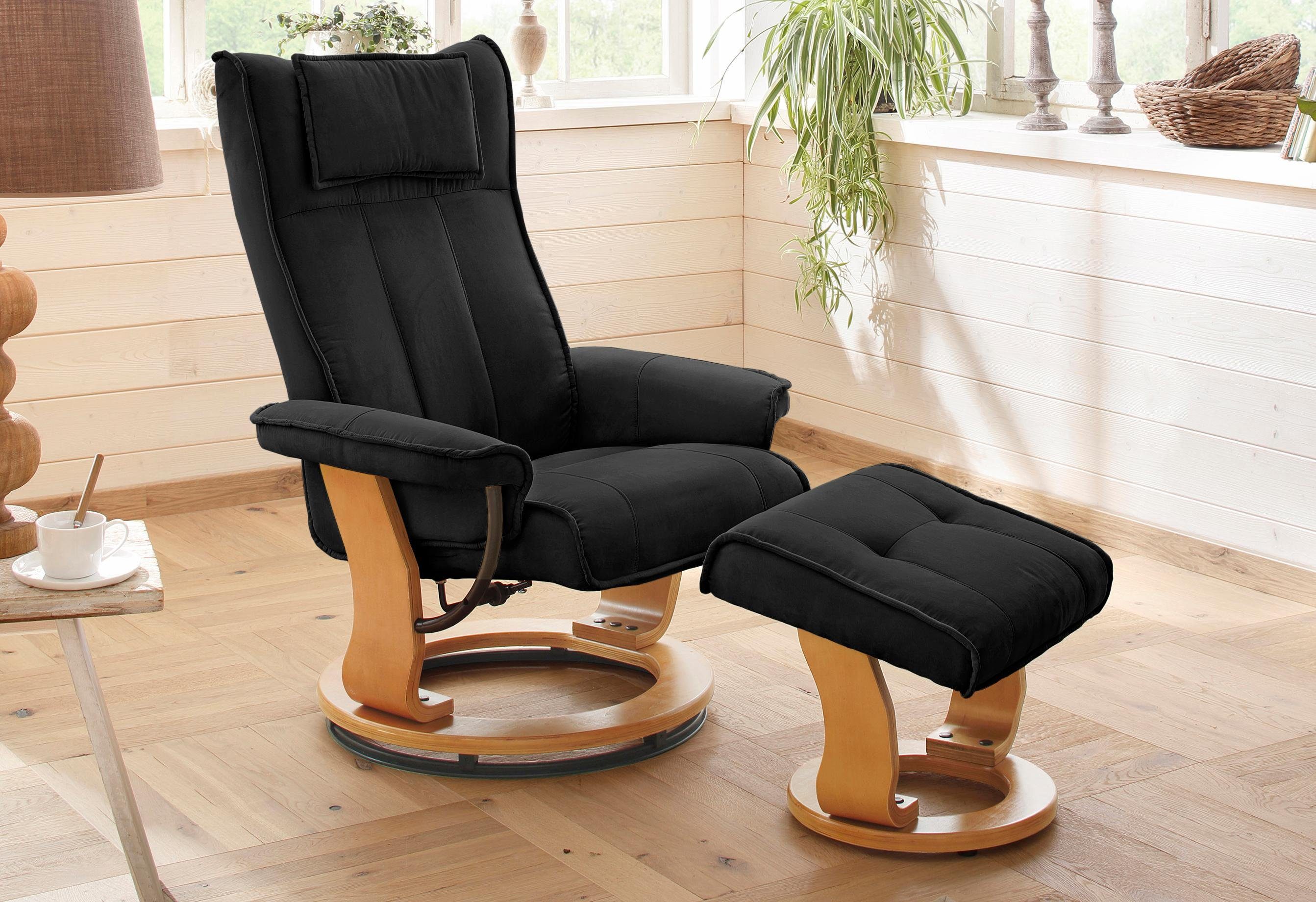 Relaxsessel GIRONA mit Hocker