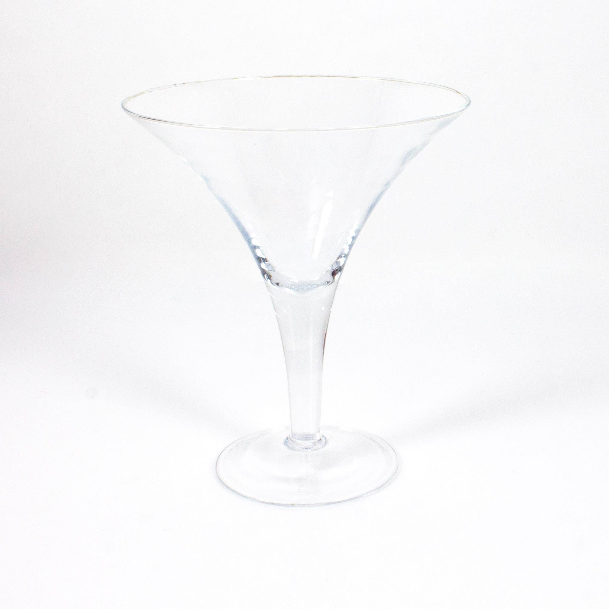 INNA-Glas Cocktailglas XL Cocktailglas - Martiniglas Sacha, klar, 30cm, Ø 25cm, Glas