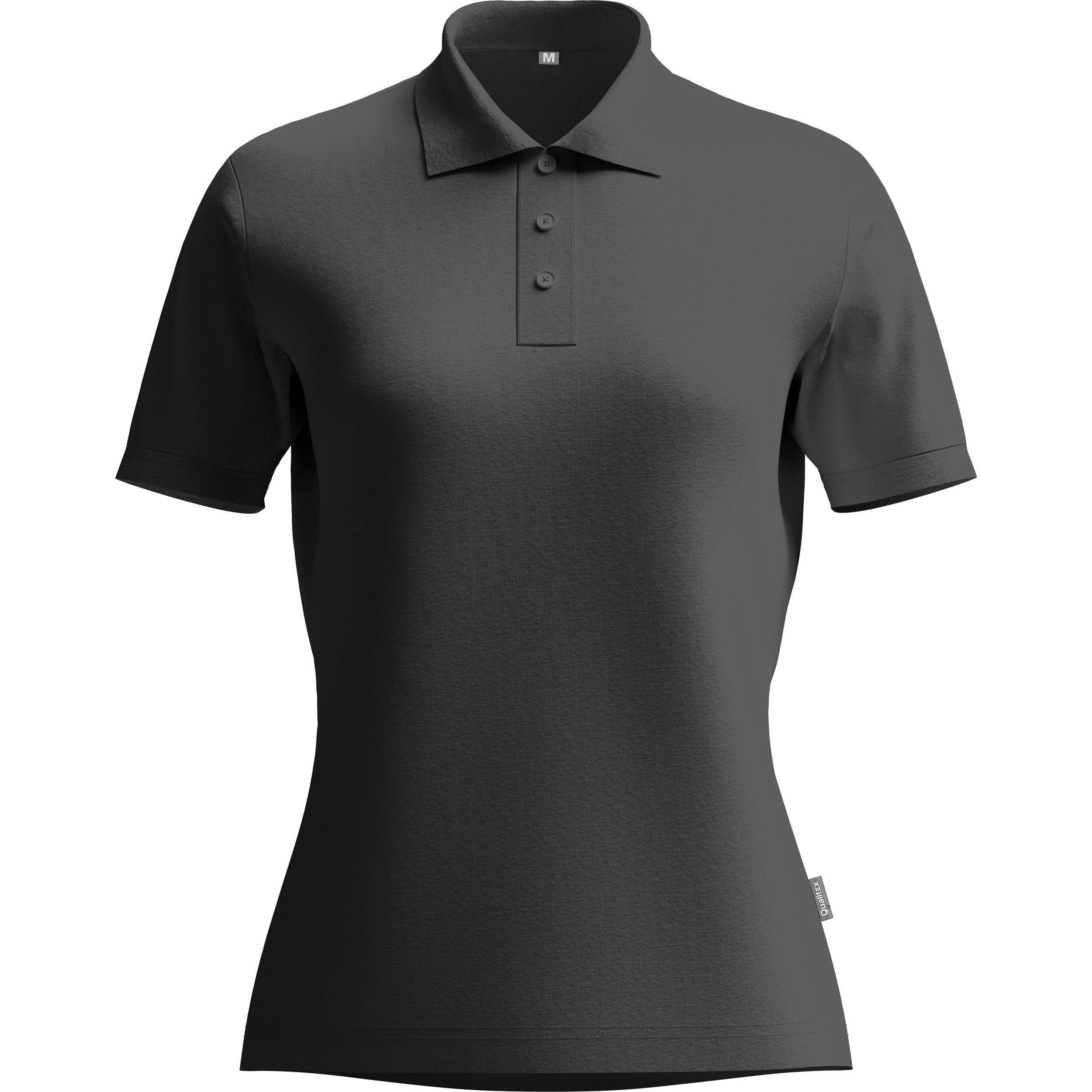 Qualitex Workwear Poloshirt Poloshirt Damen Kurzarm – atmungsaktiv & nachhaltig Polo Shirt (1-tlg) Damen Poloshirt kurzarm aus Tencel – bequem, robust & vielseitig