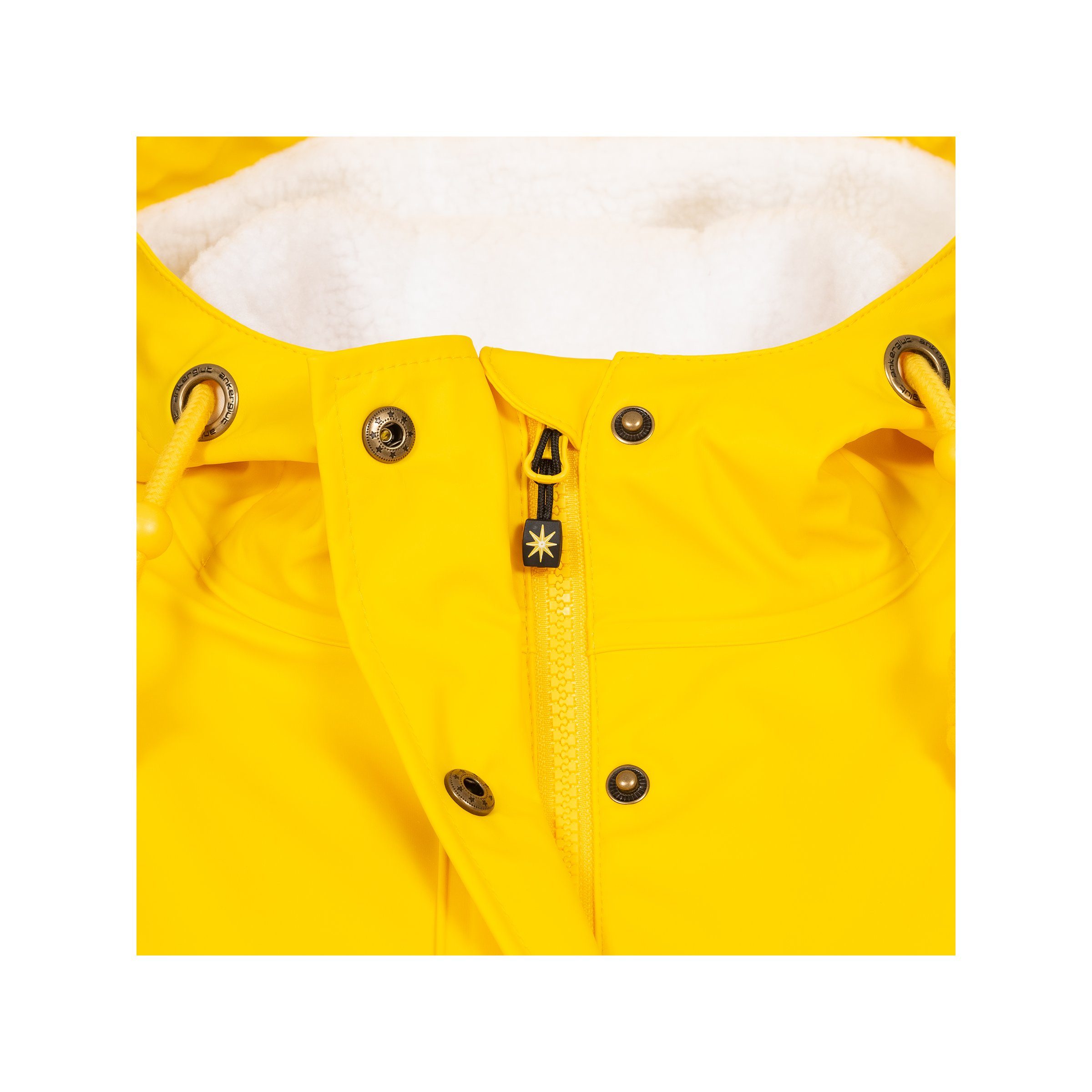 DEPROC Active Regenjacke Regenjacke & Größen yellow erhältlich Longjacket #ankergluttraum auch WOMEN Großen CS in NEW ANKERGLUT