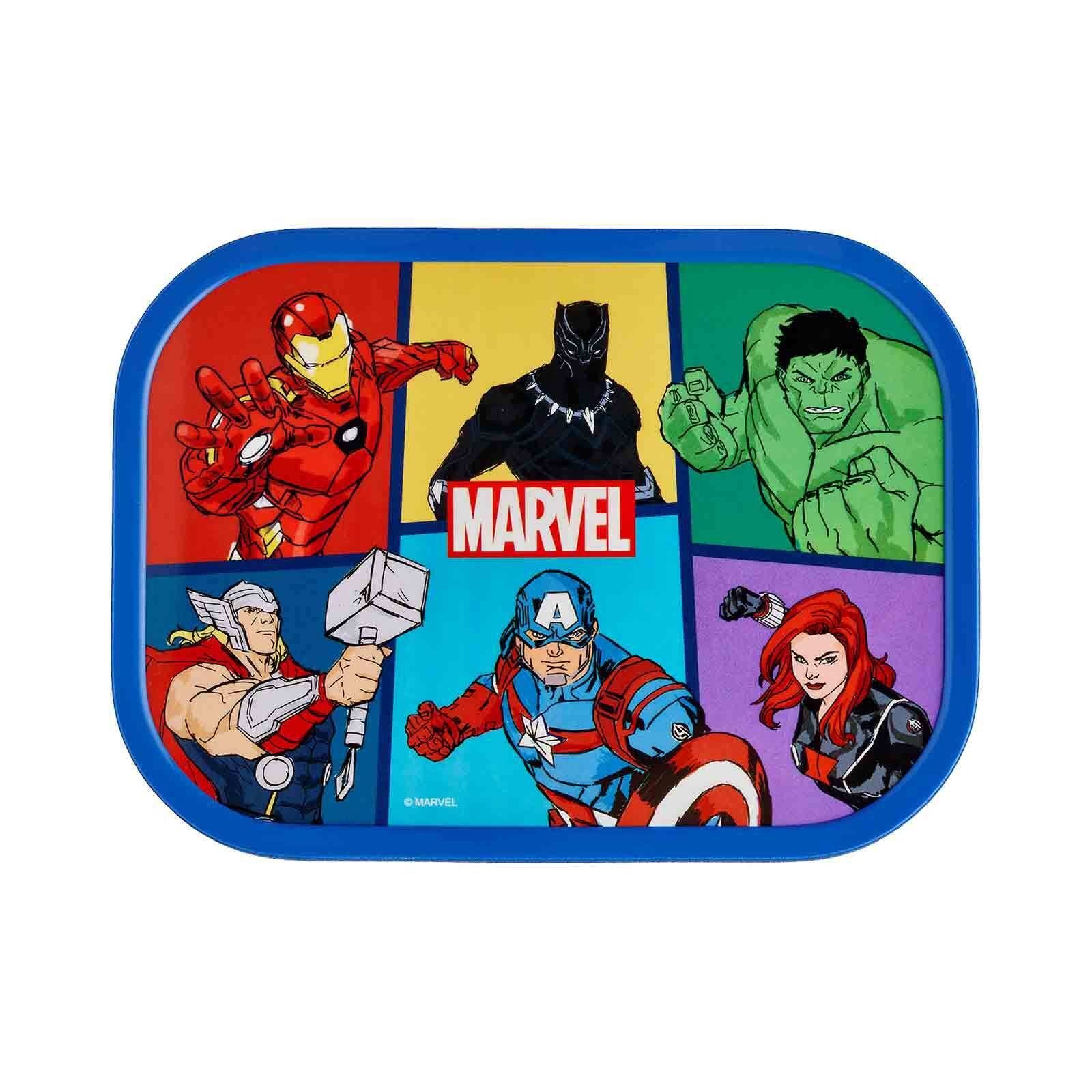 Lunchbox Brotdose Campus Mepal Avengers 700 ml, Spülmaschinengeeignet Acrylnitril-Butadien-Styrol (ABS), (1-tlg),