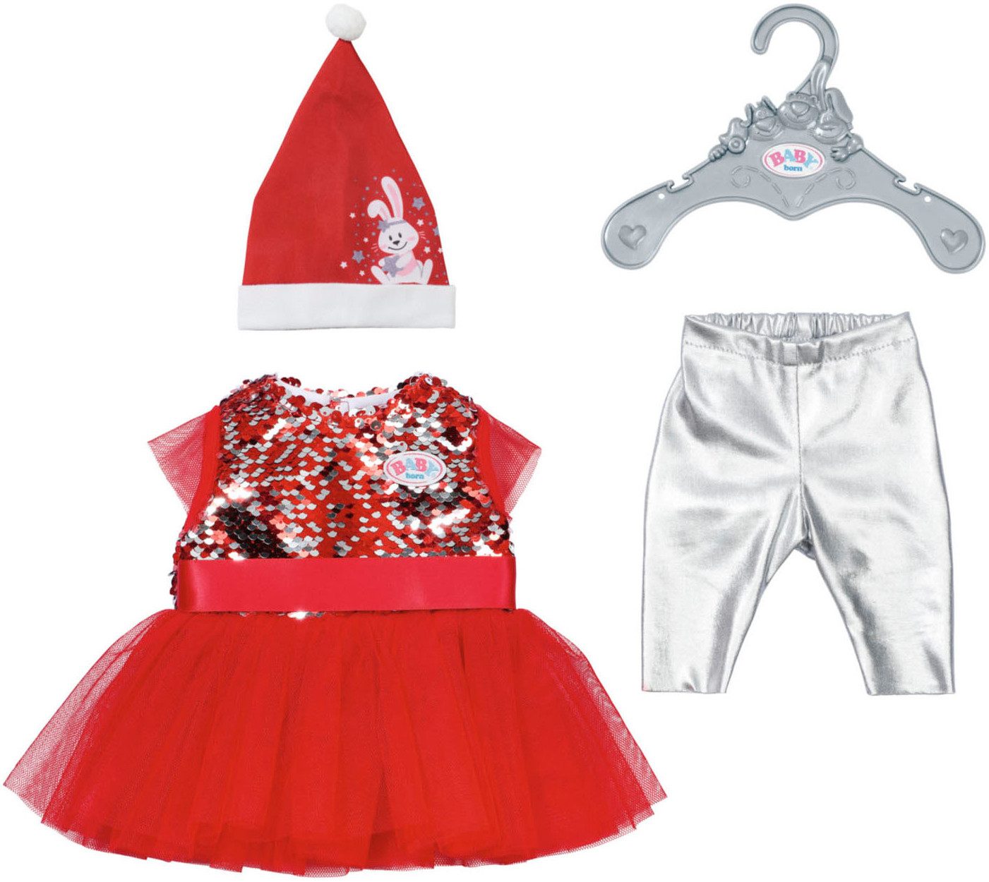 Baby Born Puppenkleidung Weihnachtsoutfit, 43 cm günstig online kaufen