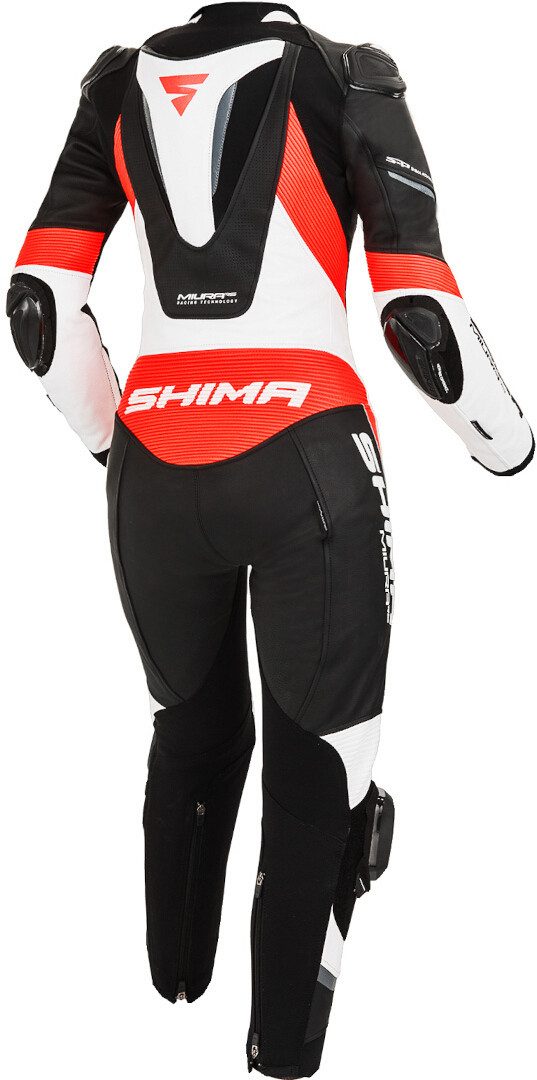 SHIMA Motorradkombi Miura RS Damen 1-Teiler Motorrad Lederkombi Atmungsaktiv protektoren