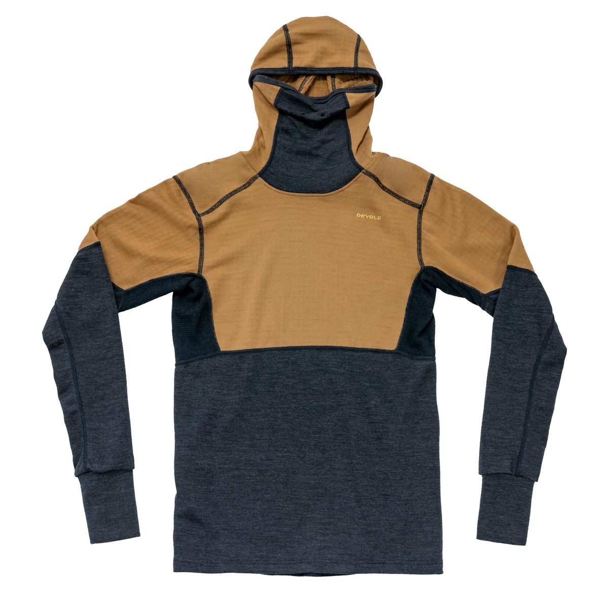Devold Sweatshirt Expedition Arctic Pro Hoodie MAN Herren-Hoodie für extreme Bedingungen mit Merinowolle, Seide und