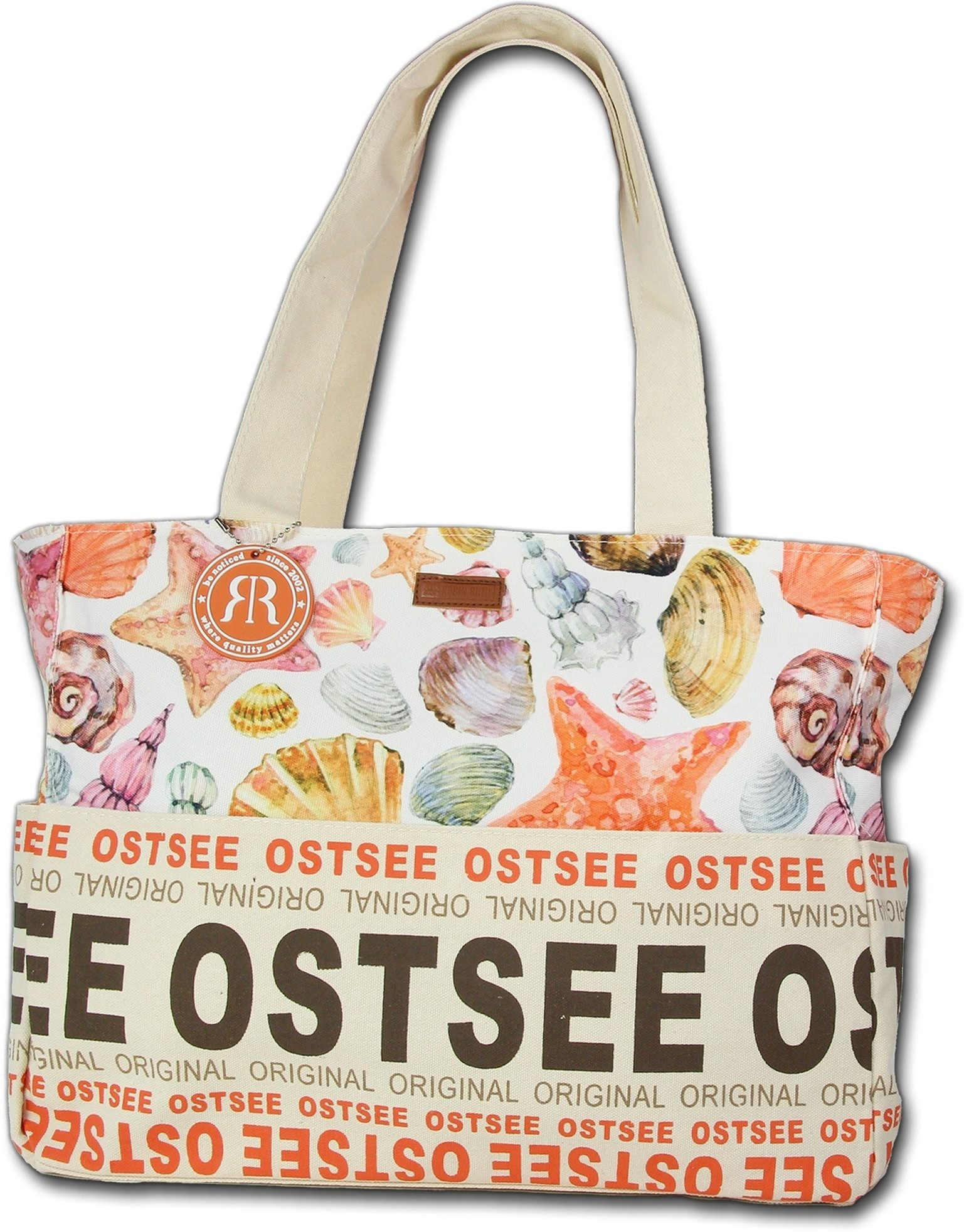 Robin Ruth Schultertasche orange mehrfarbig Robin Ruth Tasche (Schultertasche, Schultertasche), Damen, Jugend Tasche Naturbaumwolle, Polyester orange, mehrfarbig