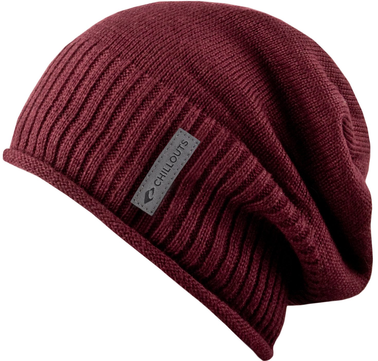 chillouts Beanie Etienne Hat Strickbeanie mit Rollkante