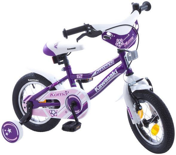 KAWASAKI Kinderfahrrad »Kuma«, 12/14/16/18 Zoll, 1 Gang