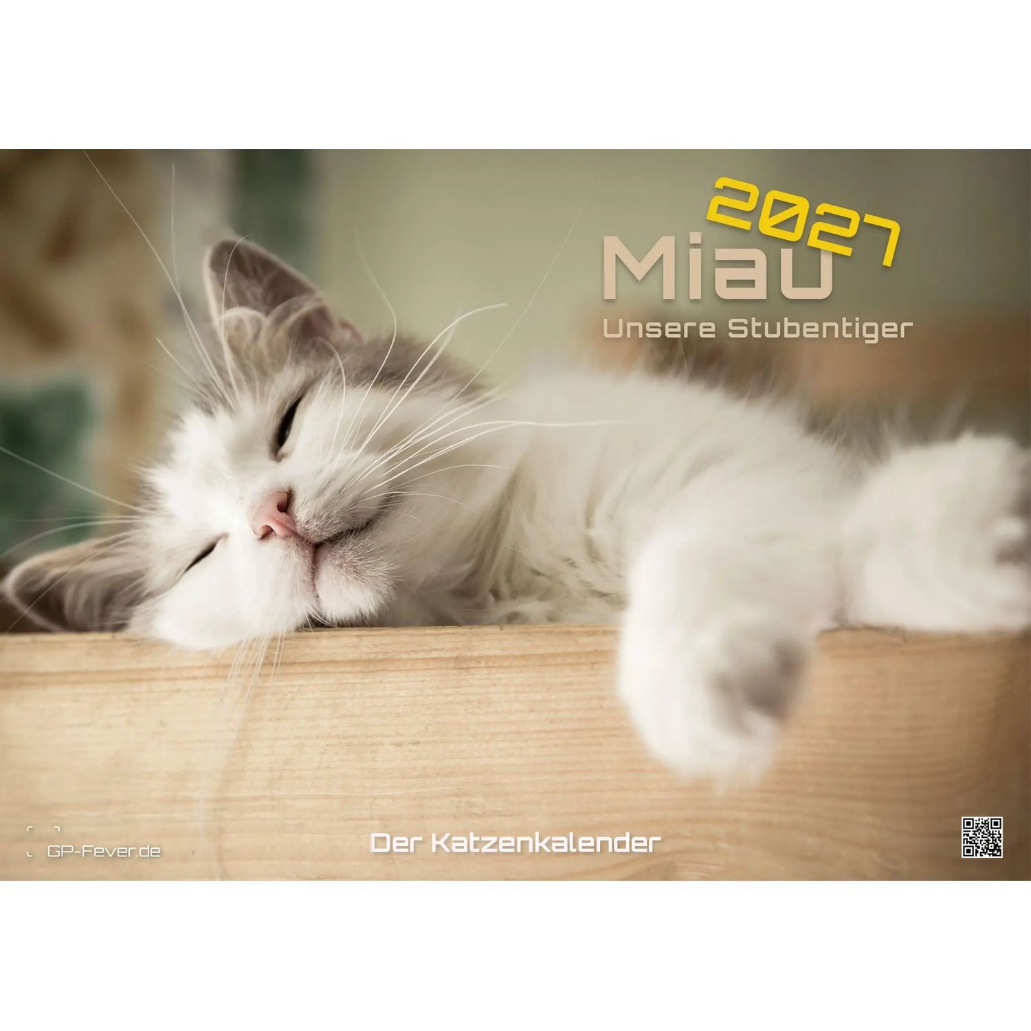 Wandkalender Miau - Unsere Stubentiger - Der Katzenkalender - 2027 - Kalender...