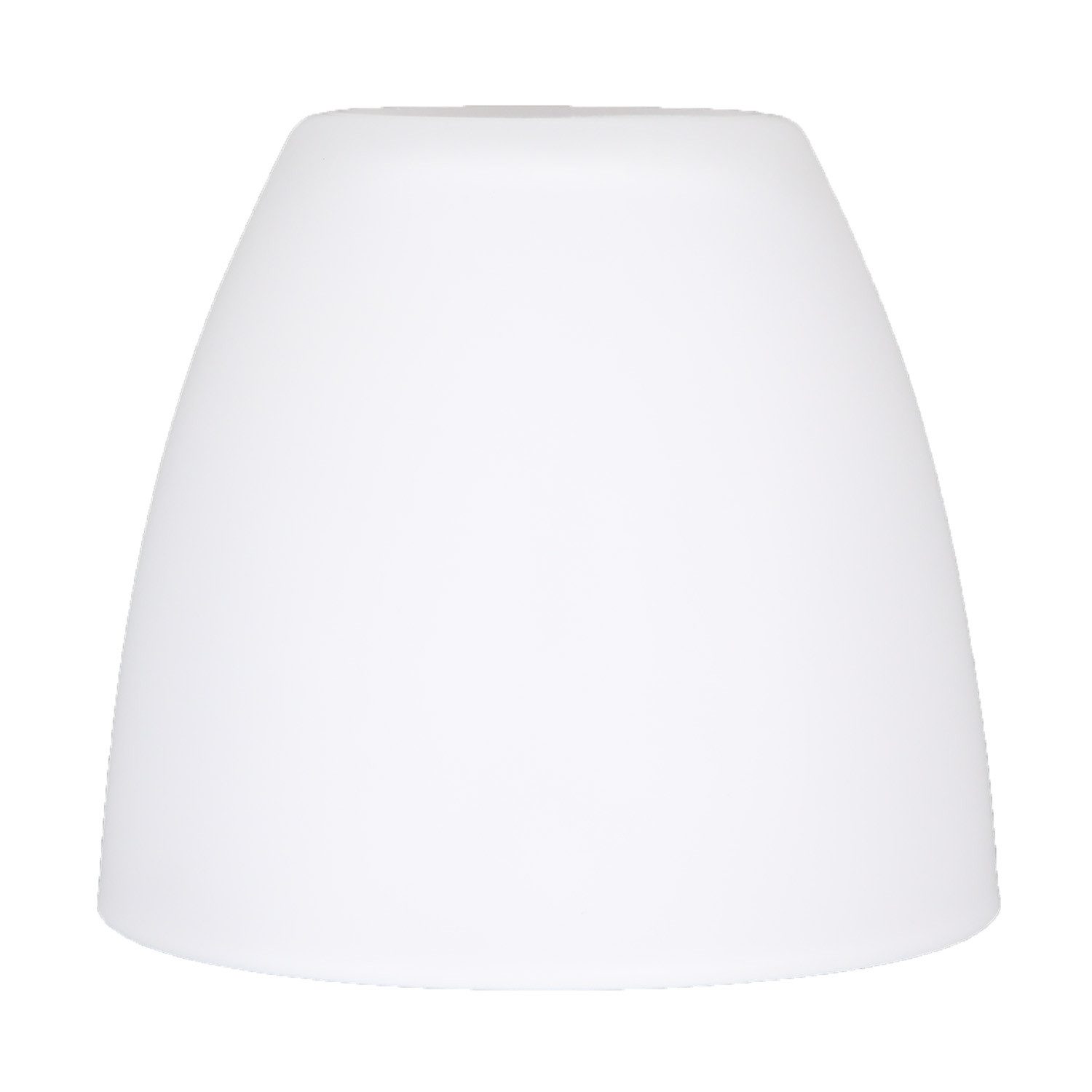 Home4Living Lampenschirm Lampenglas Ersatzglas Leuchtenglas weiß satiniert Ø 74mm, dekorativ