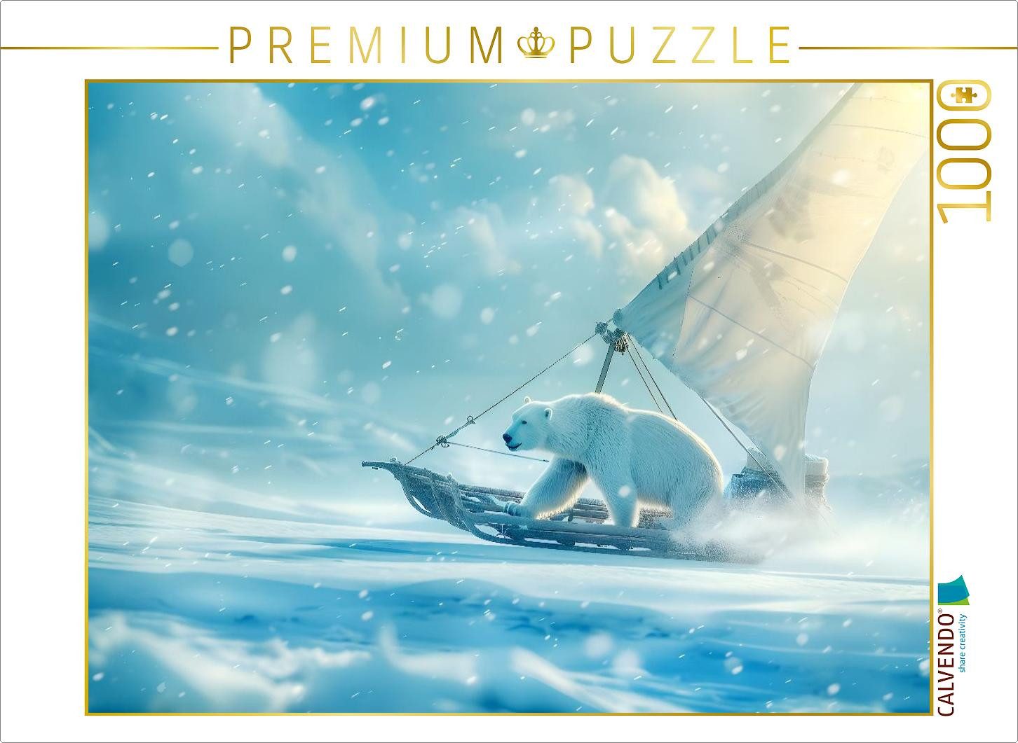 Puzzle CALVENDO Puzzle Ein Motiv aus dem Kalender "Windreisende", 1000 Teile